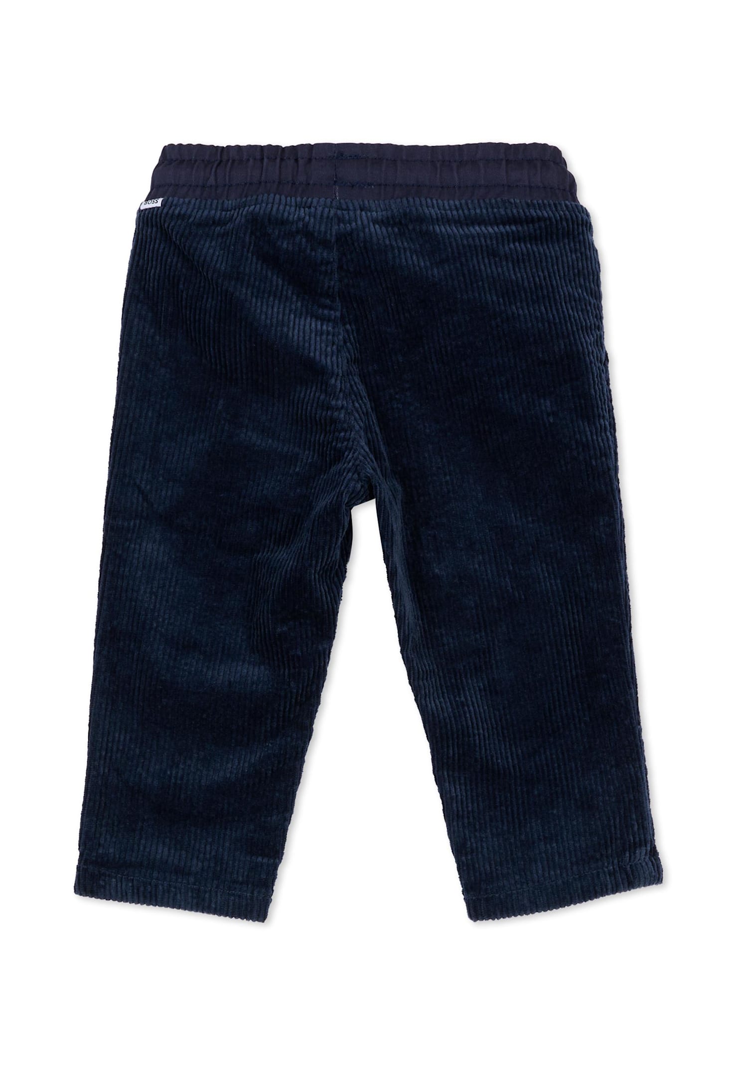 Hugo Boss Blue Trousers For Baby Boy In Blue