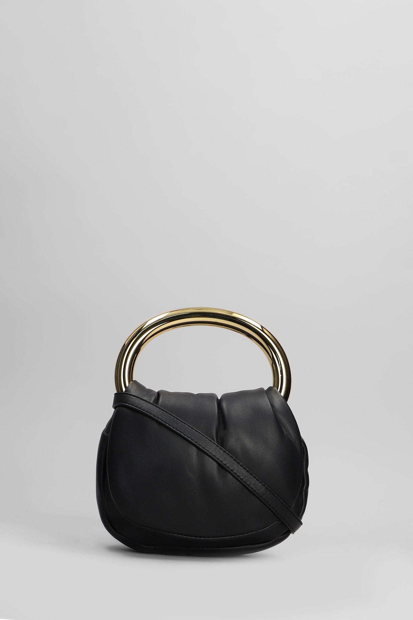 Shoulder Bag In Black Leather