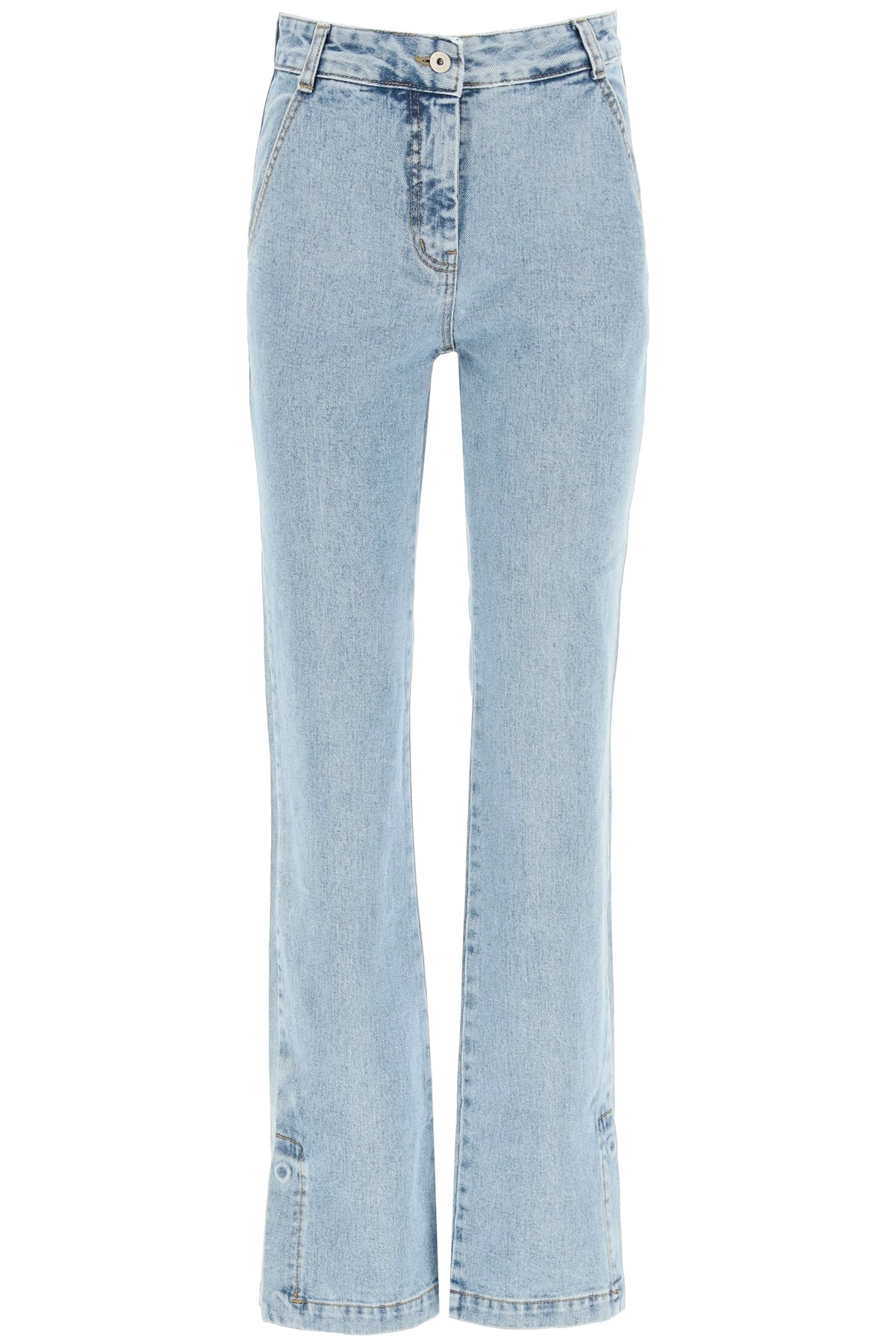 Low Classic Jeans Light Wash With High Waist