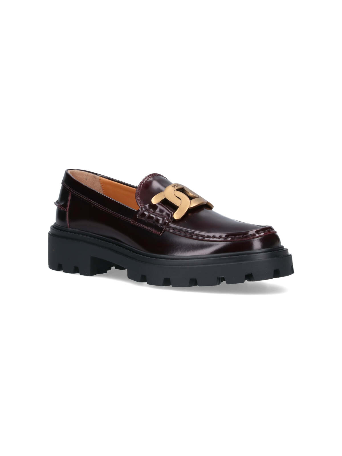 Shop Tod's Kate Loafers In Brown