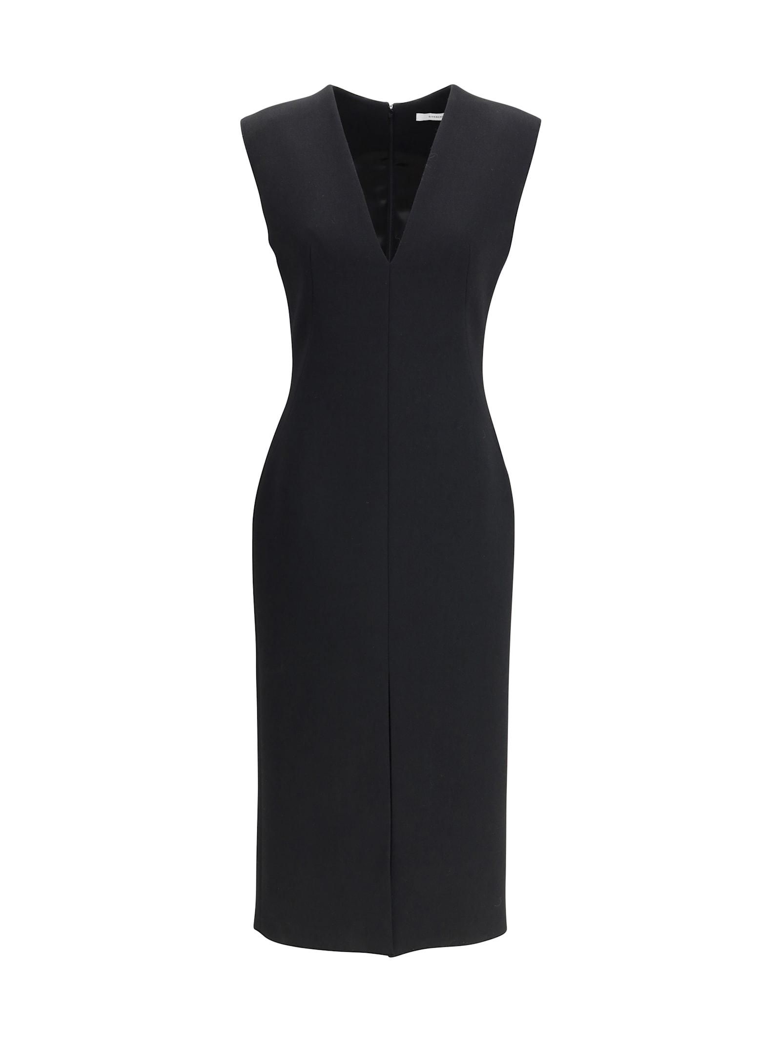 Givenchy Women V-neck Pencil Dress In Black