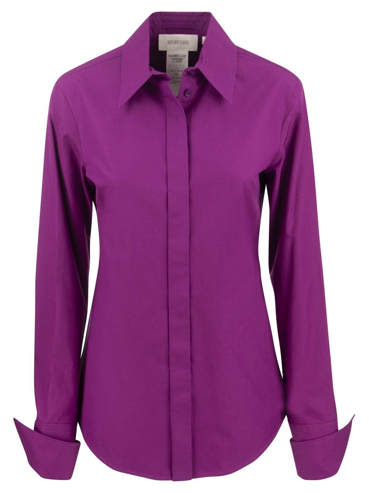 SportMax Concealed Fastened Buttoned Shirt
