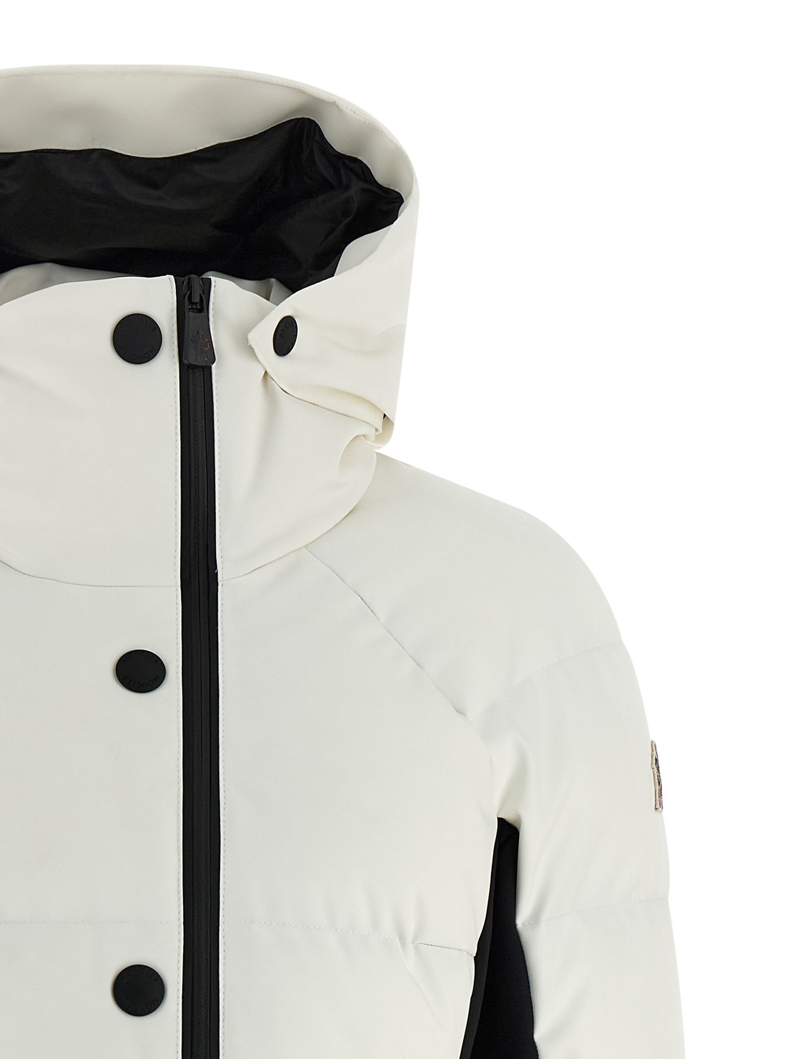Moncler Guyane Hooded Jacket In Multi