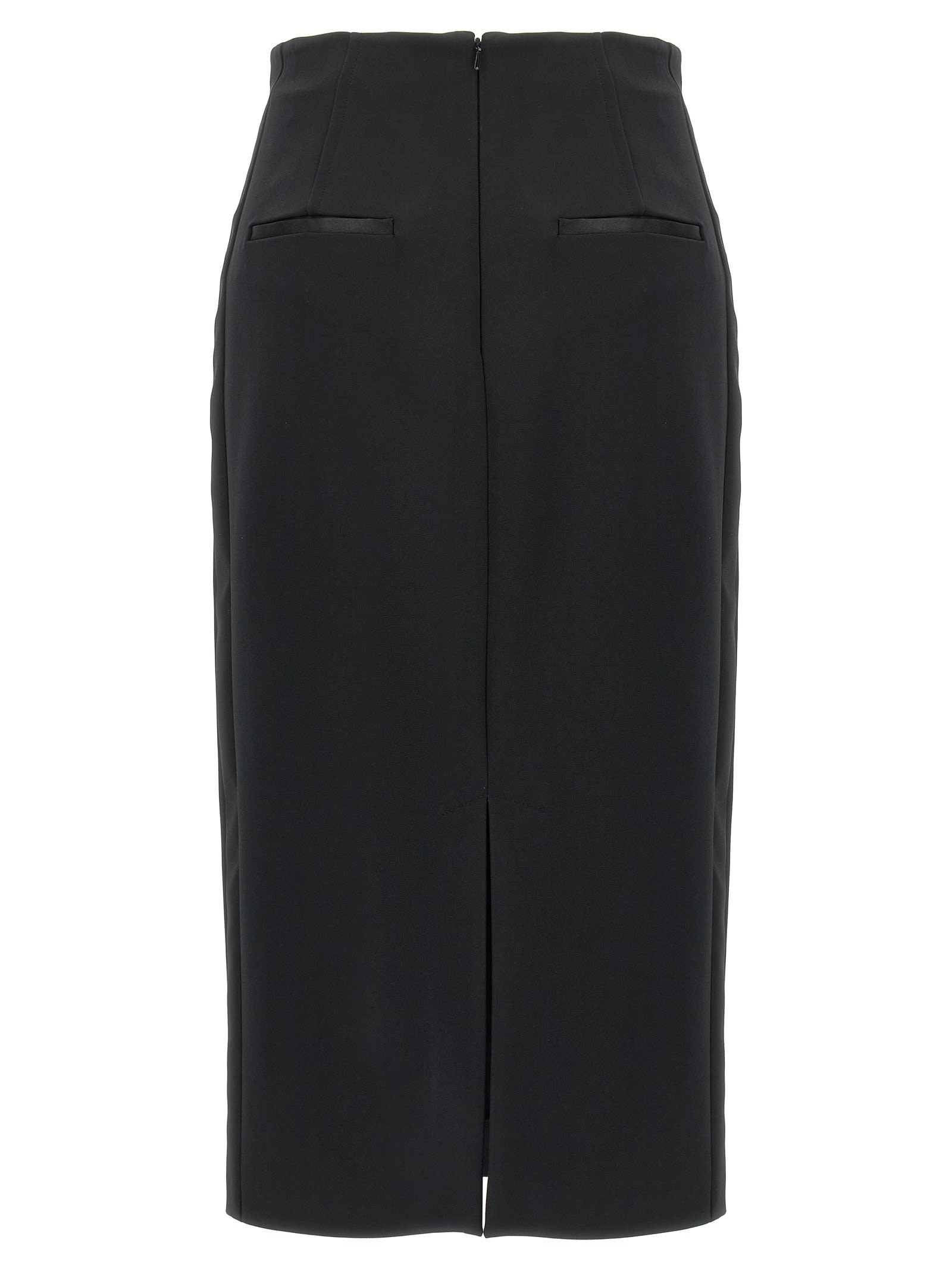 Max Mara Pece Skirts Black In Black