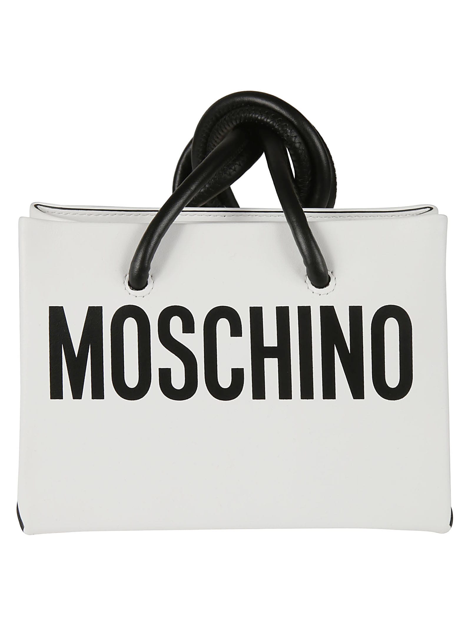 Moschino Logo Print Shoulder Bag