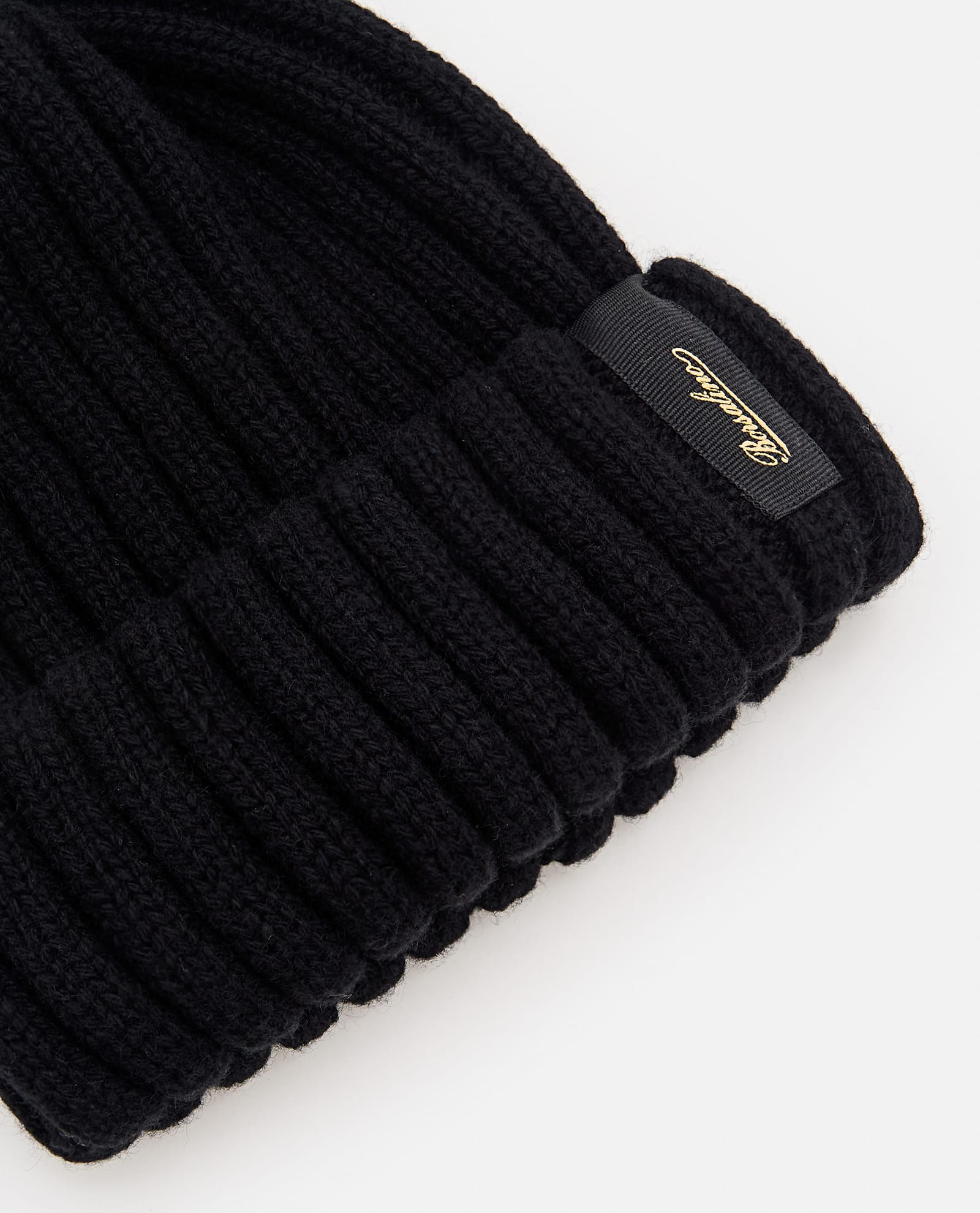 Shop Borsalino Eco Cashmere Beanie  In Black