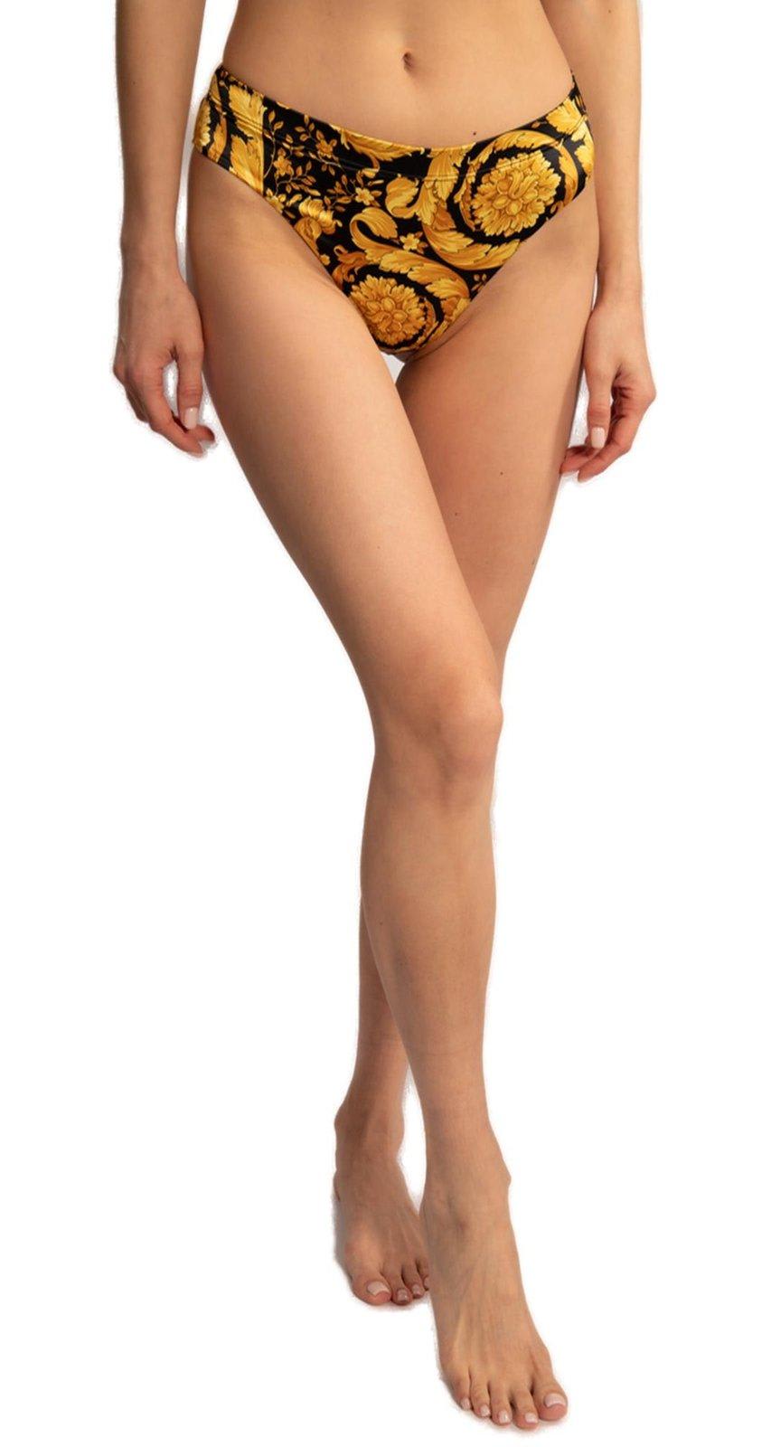 Versace Perizoma Elastic Medusa Thong (nero) Women's Underwear in