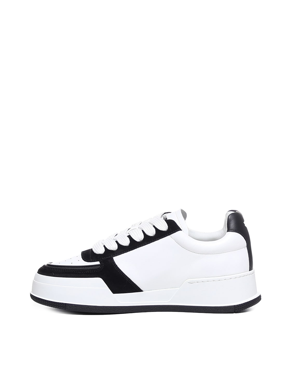 Shop Dsquared2 Canadian Sneakers In Black, White