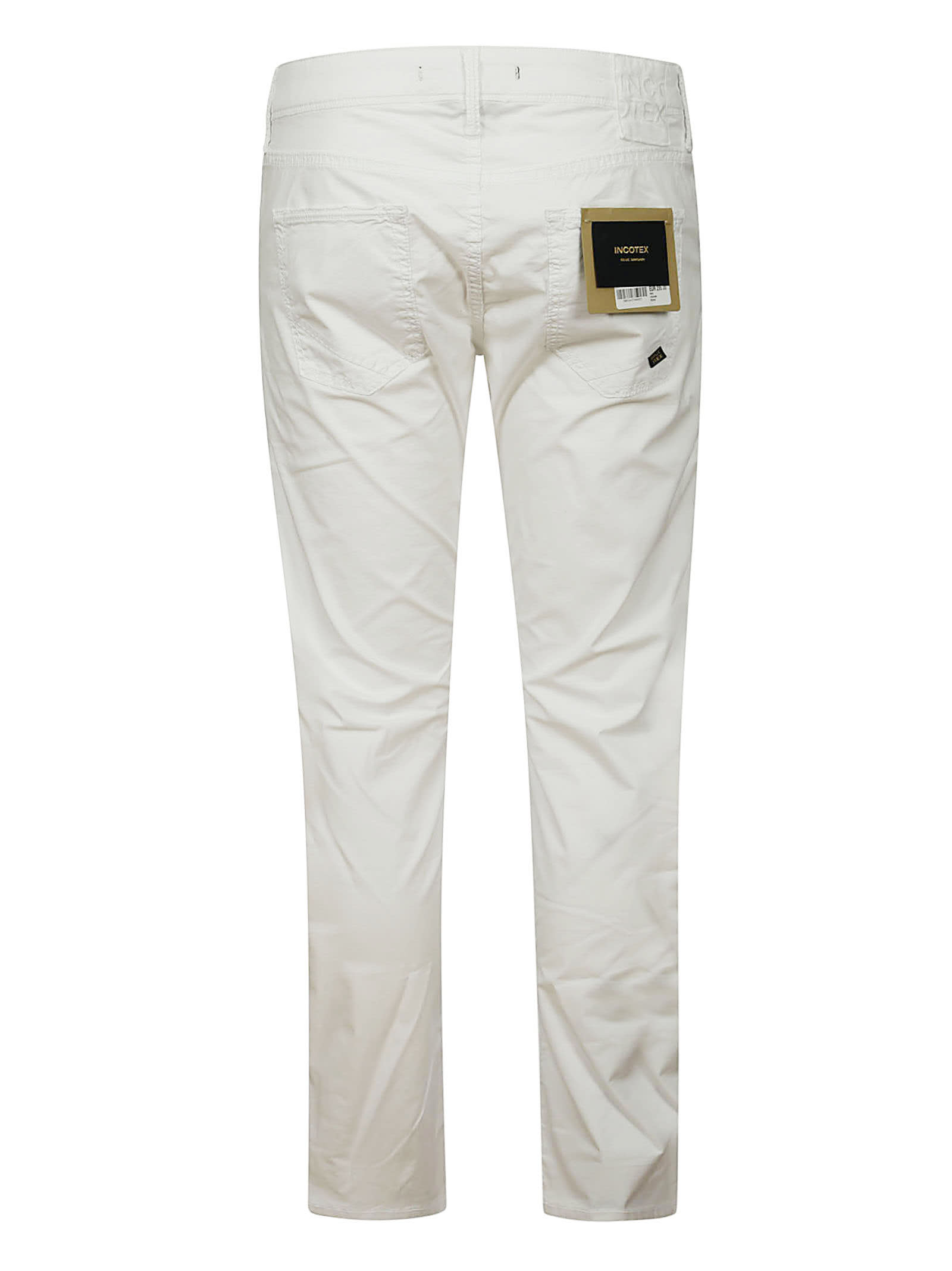 Shop Incotex Jeans In White