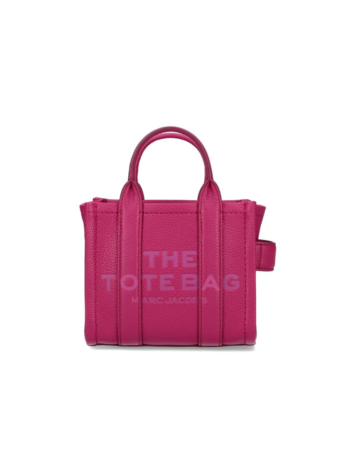 Shop Marc Jacobs The Mini Tote Bag In Pink