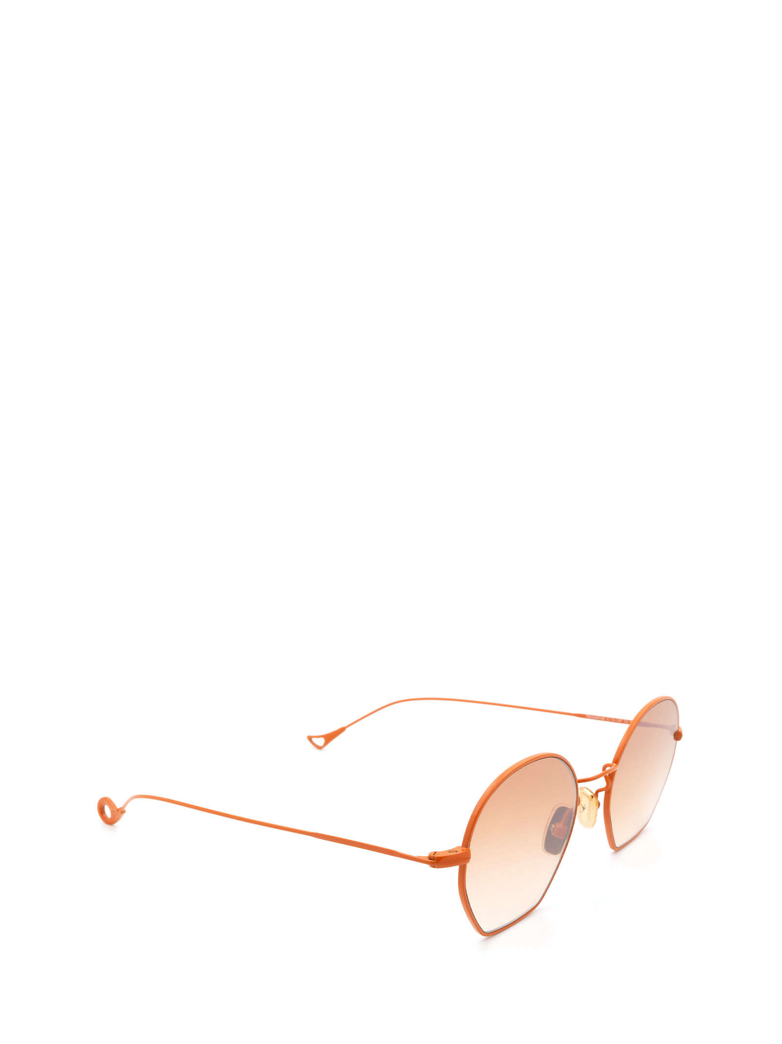 Shop Eyepetizer Triomphe Orange Sunglasses