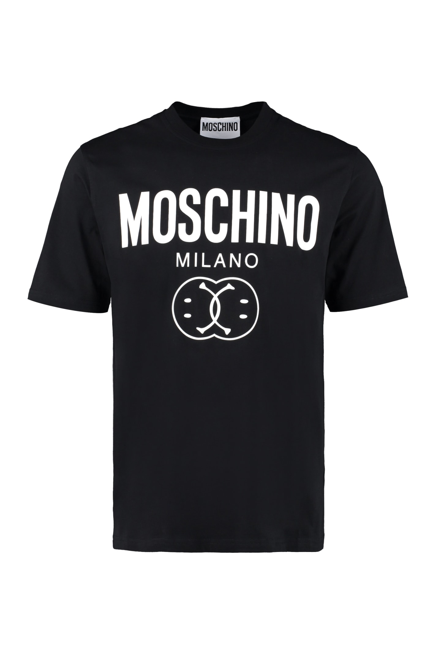 Moschino Smiley Printed Cotton T-shirt