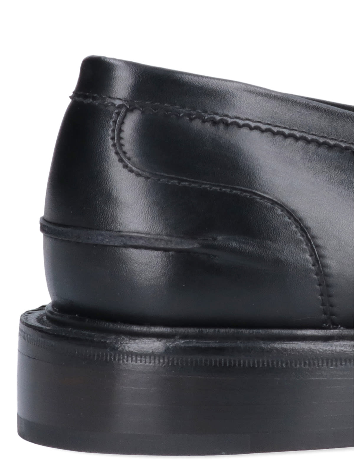 Shop Tricker's Loafers In Black
