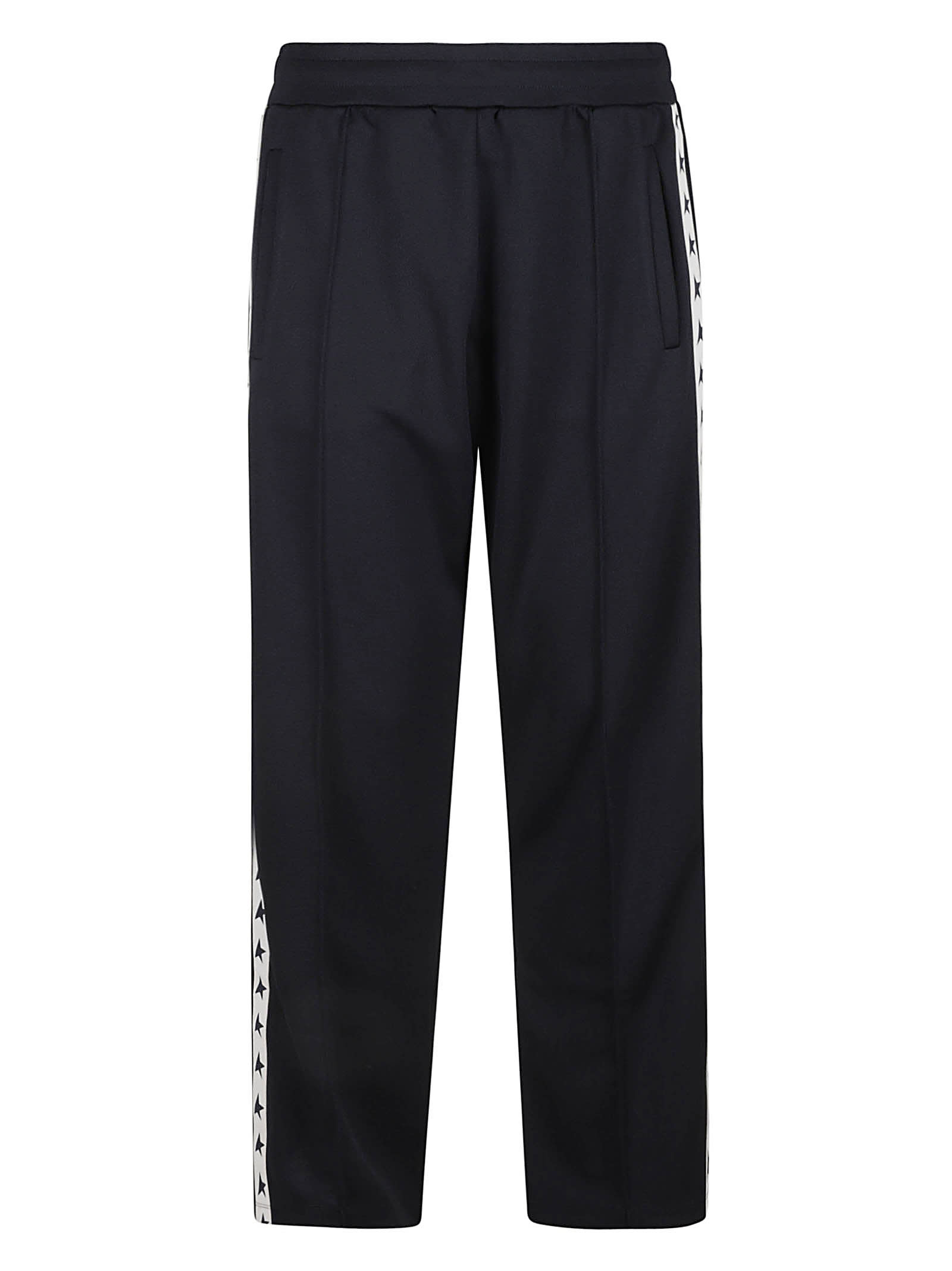 Golden Goose Isaac Wide Tapered Leg Track Pants