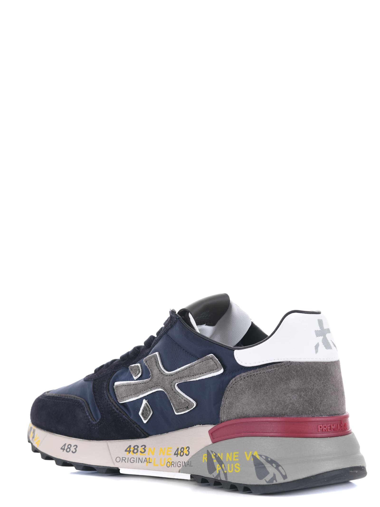 Shop Premiata Sneakers In Blue