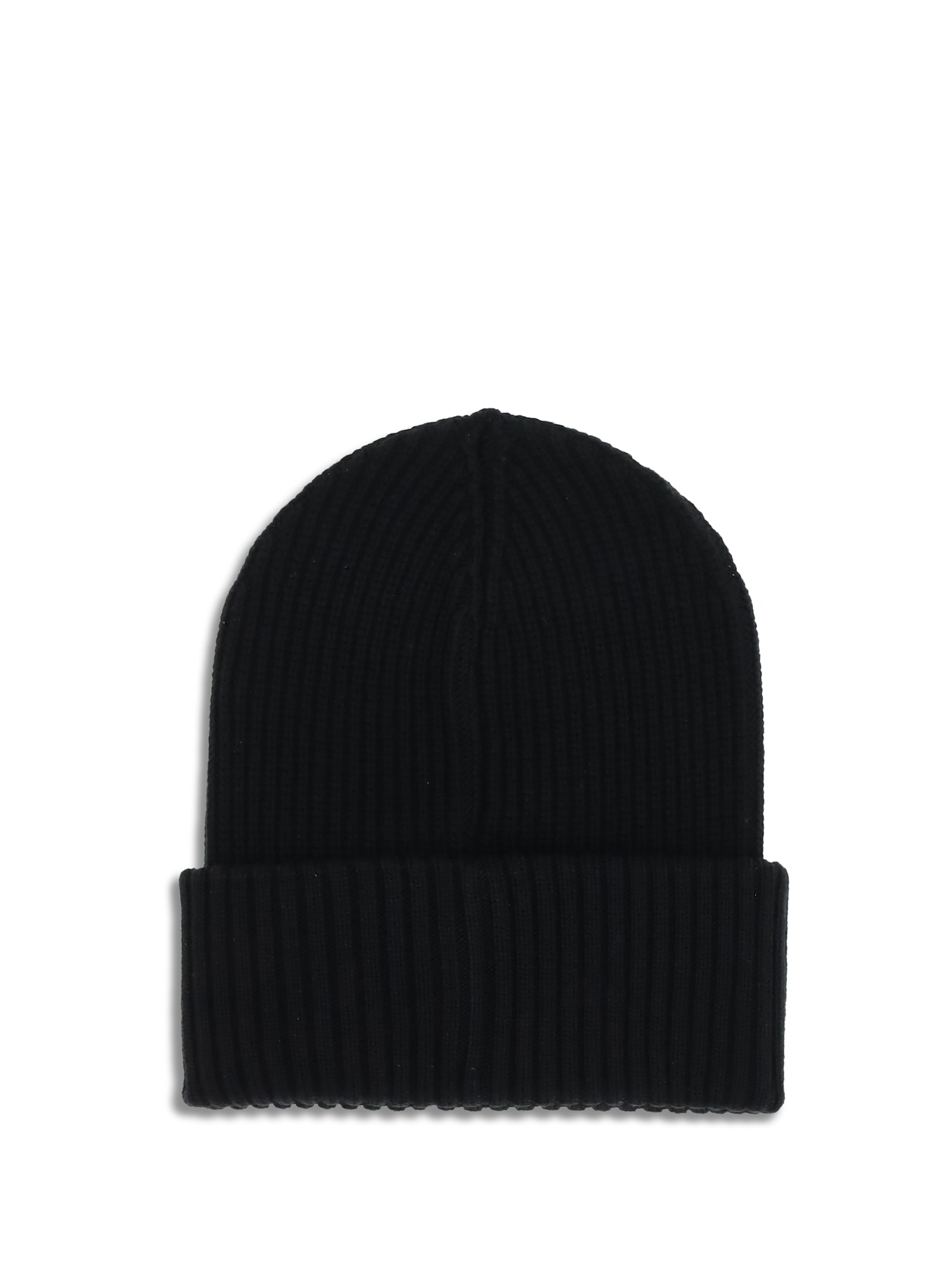 Moncler Genius Moncler 4 Edward Enninful Ee72 Responsible Virgin Wool Hat In Black