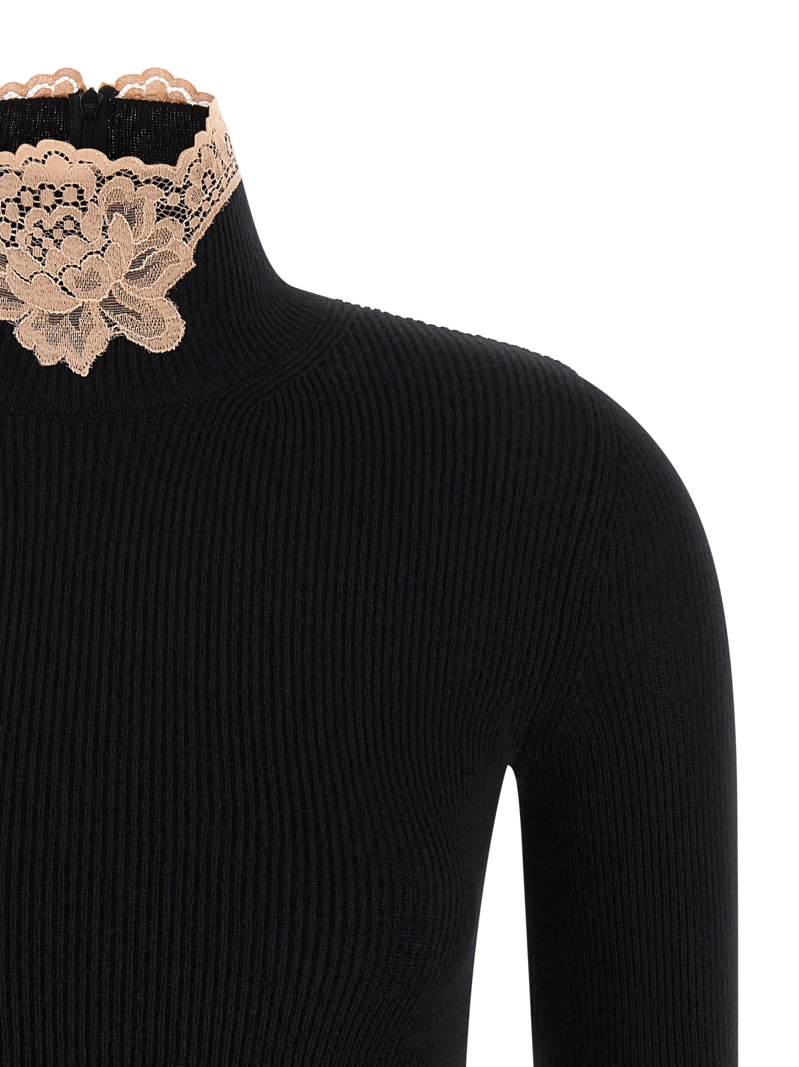 Valentino Garavani Cashmere Sweater Sweaters And Cardigans Black In Black