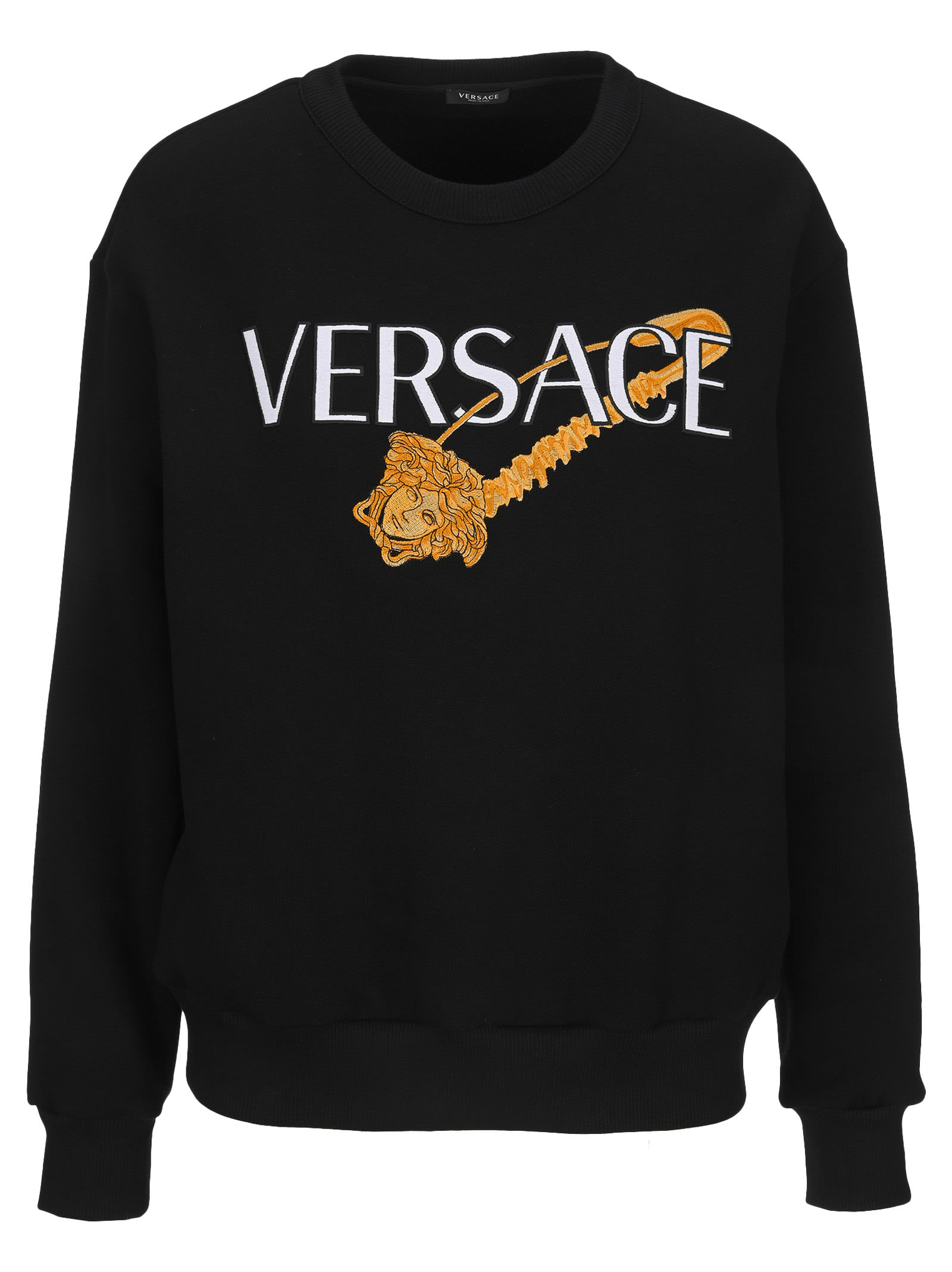 Versace Safety Pin Embroidered Sweatshirt