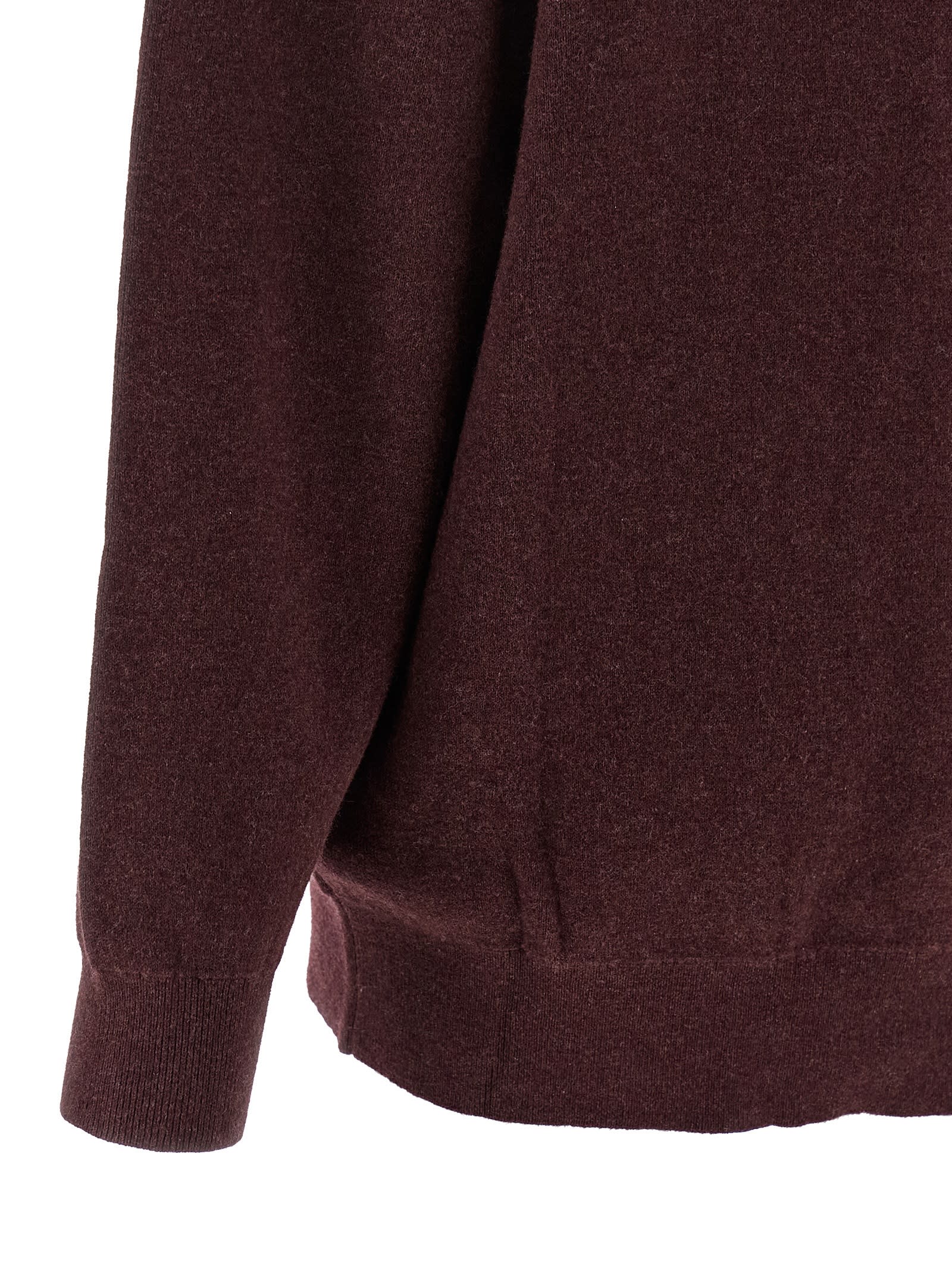 Isabel Marant Étoile V-neck Burgundy Cardigan With Center Button Closure In Animal Print