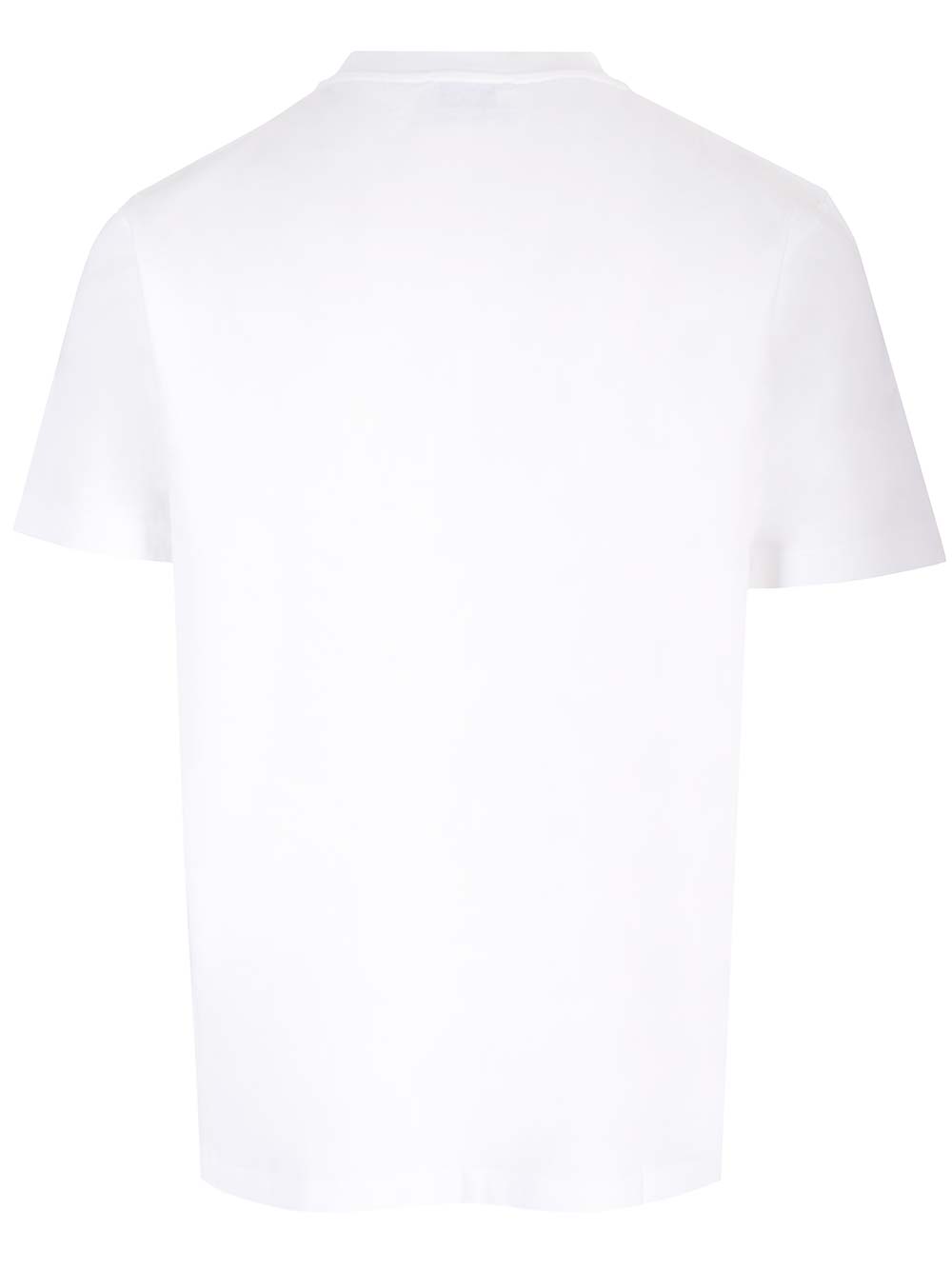 Shop Off-white Slim White Off T-shirt In Black