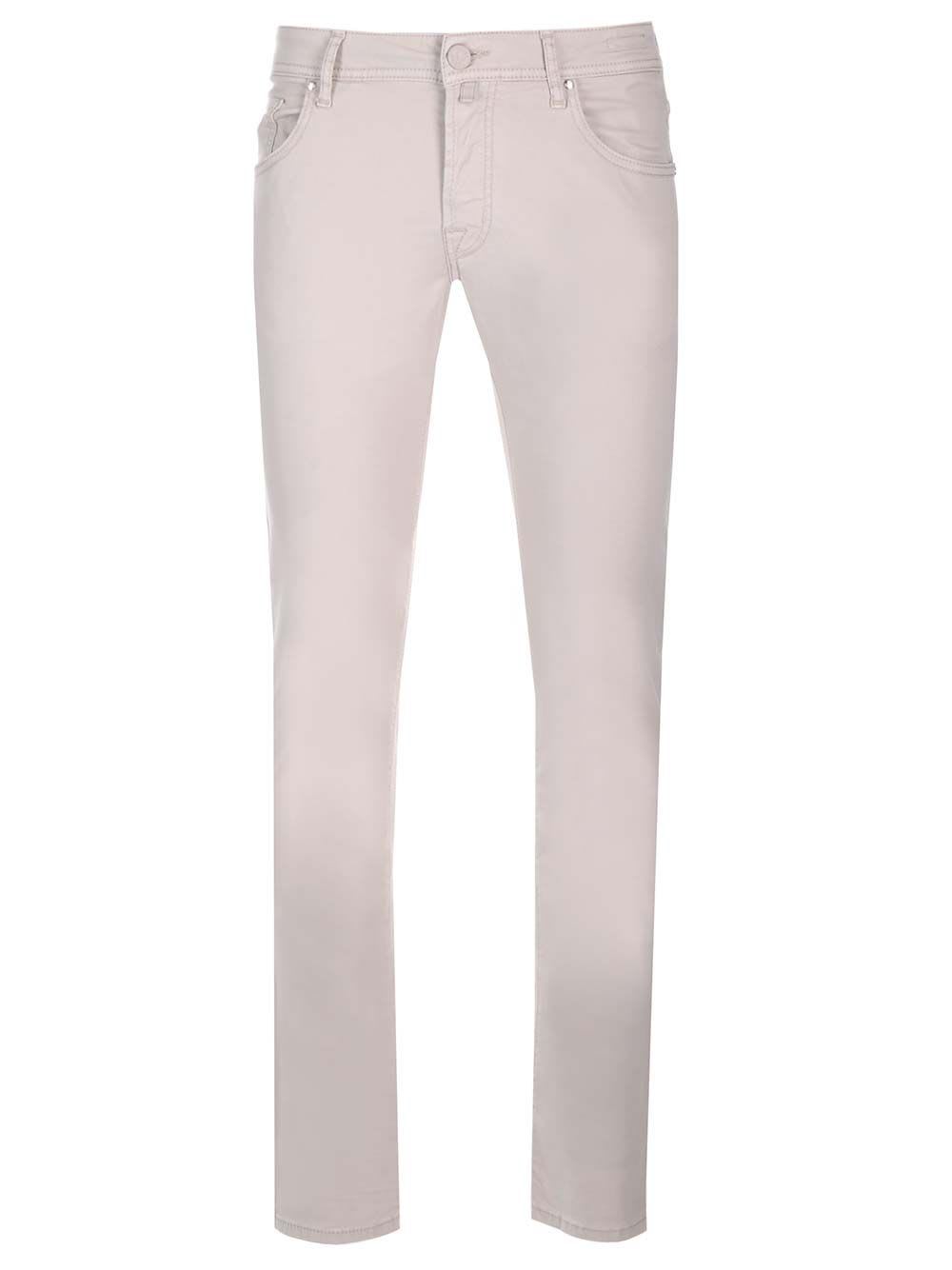 Shop Jacob Cohen Nick Trousers In Beige