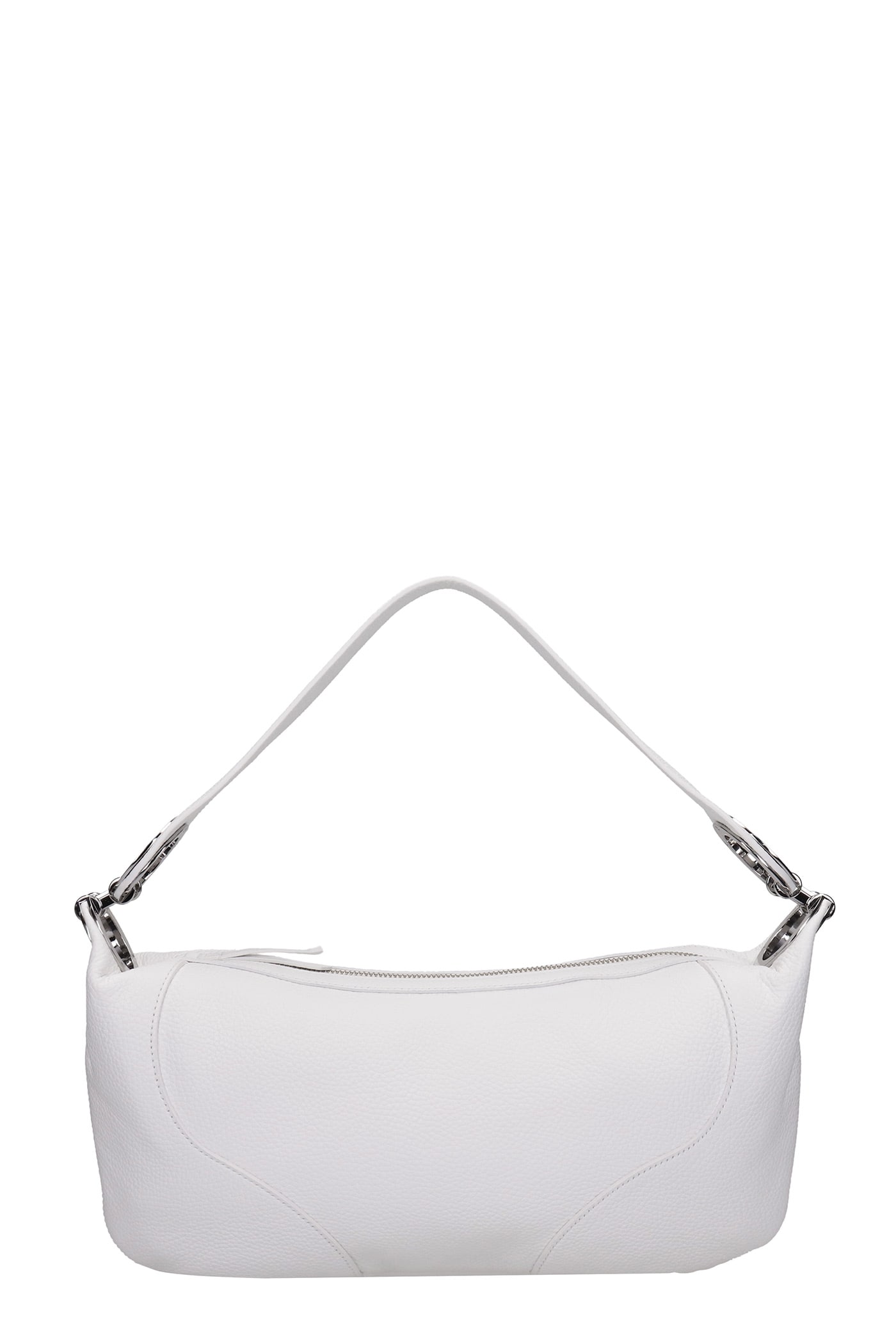 BY FAR Shoulder Bag In White Leather