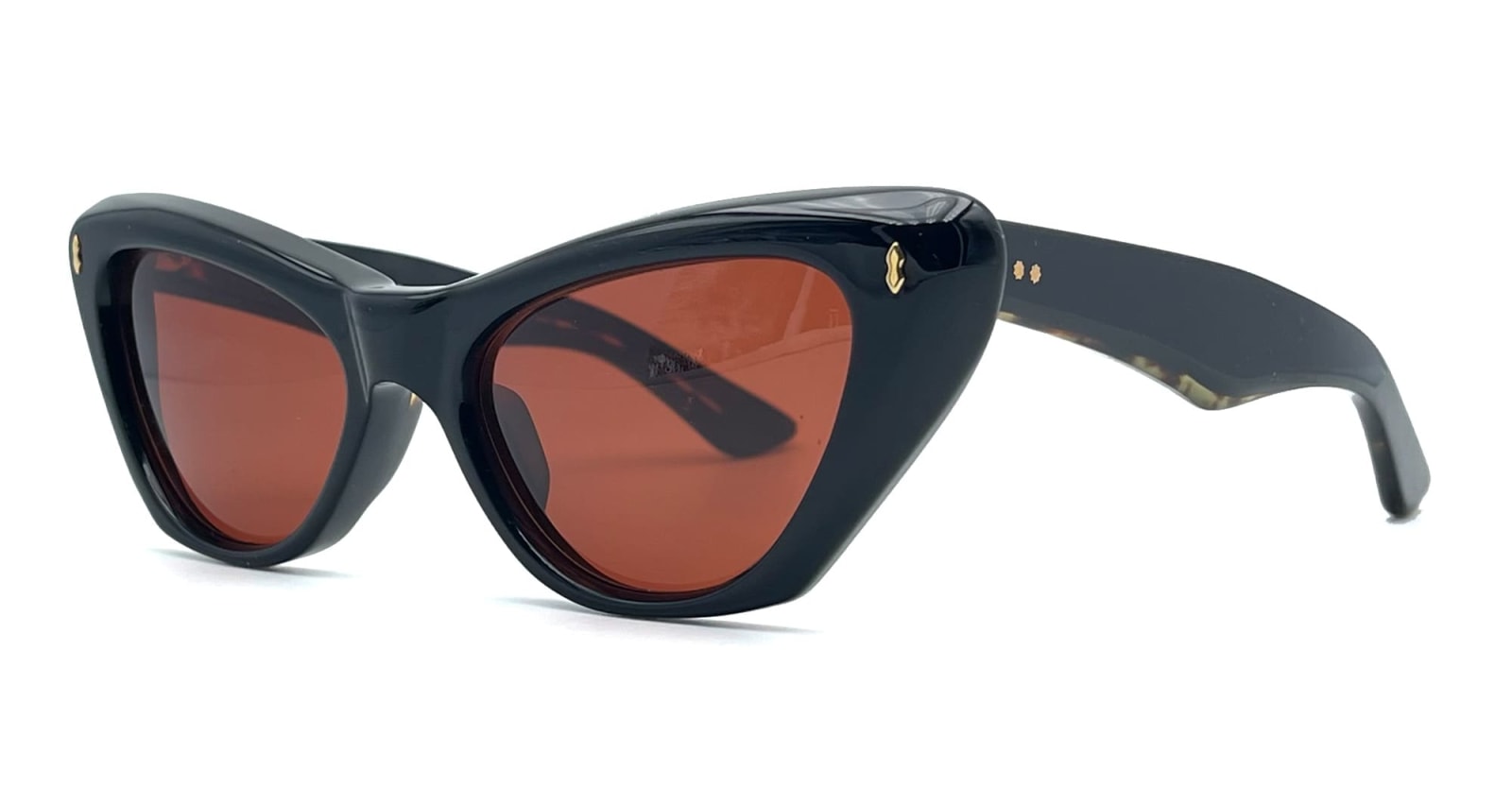 Shop Jacques Marie Mage Kelly - Noir Sunglasses In Black