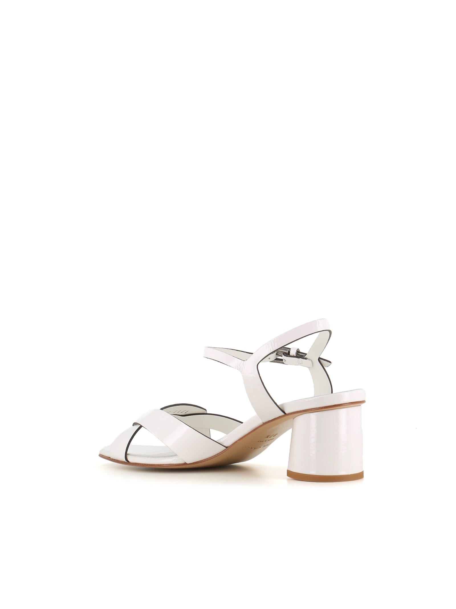 Shop Del Carlo Sandal 11518 In White