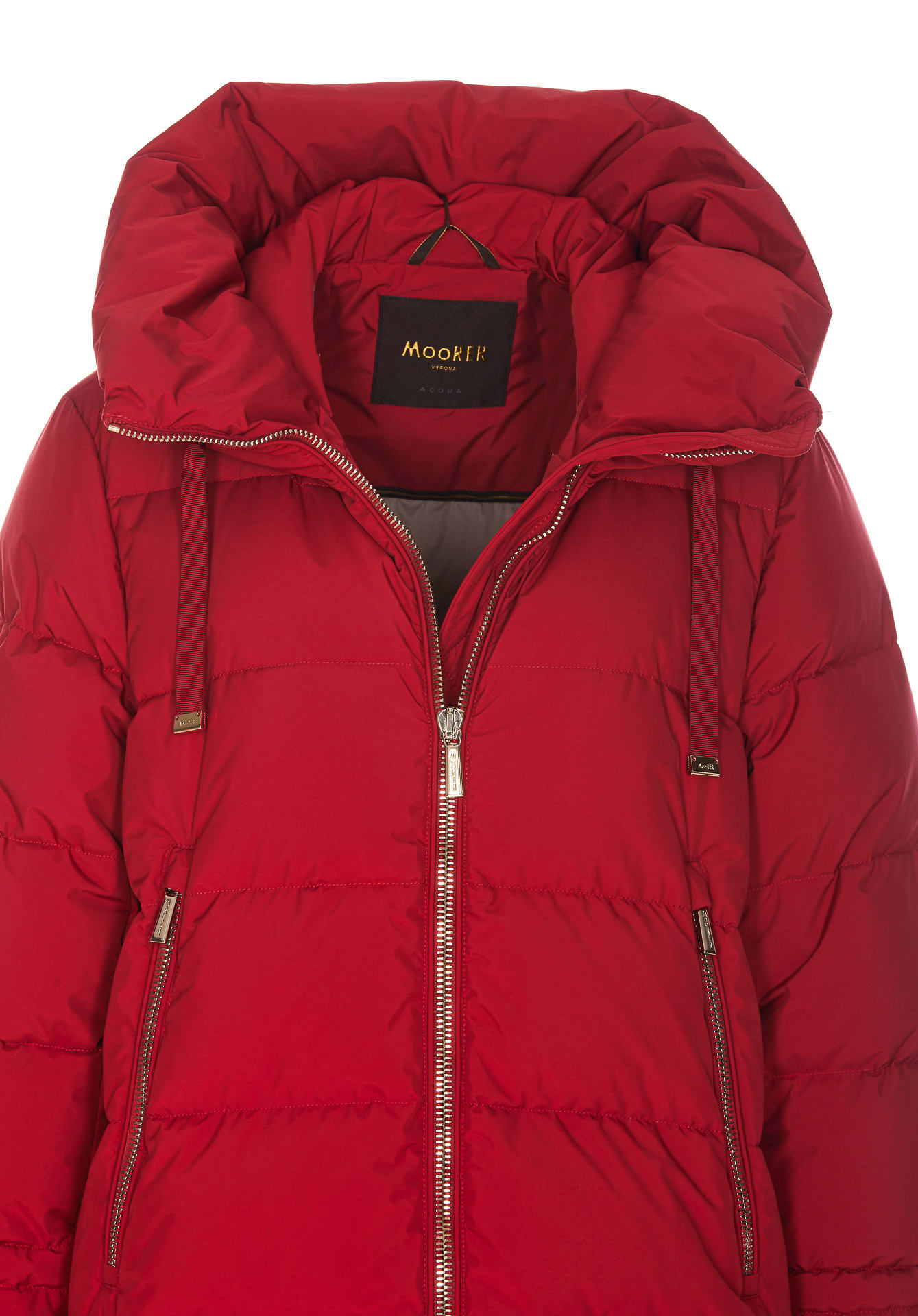 Shop Moorer Gadia Down Jacket In Red