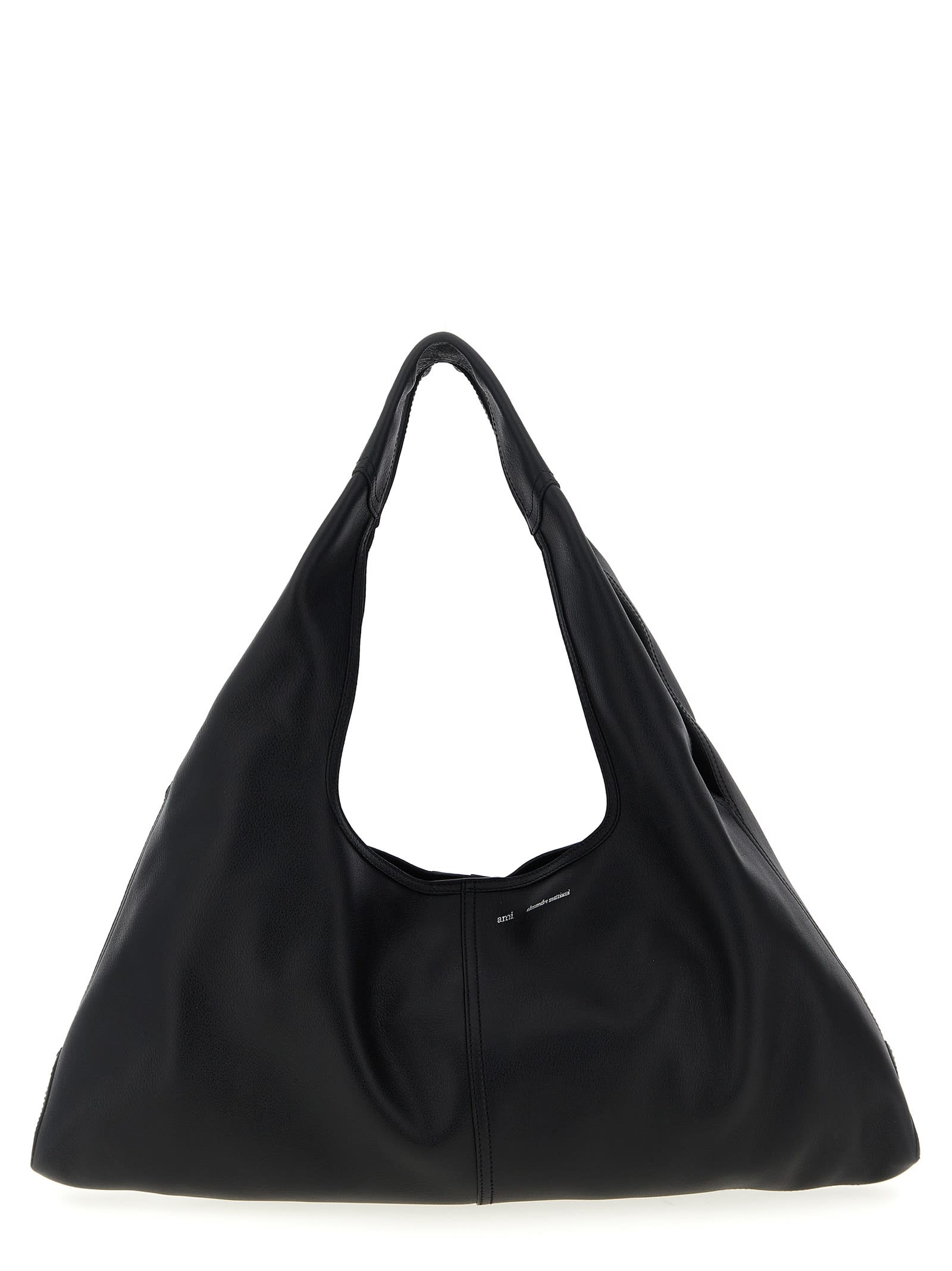 Ami Alexandre Mattiussi Shoulder Bag Ami Paris Woman Color Black In Black