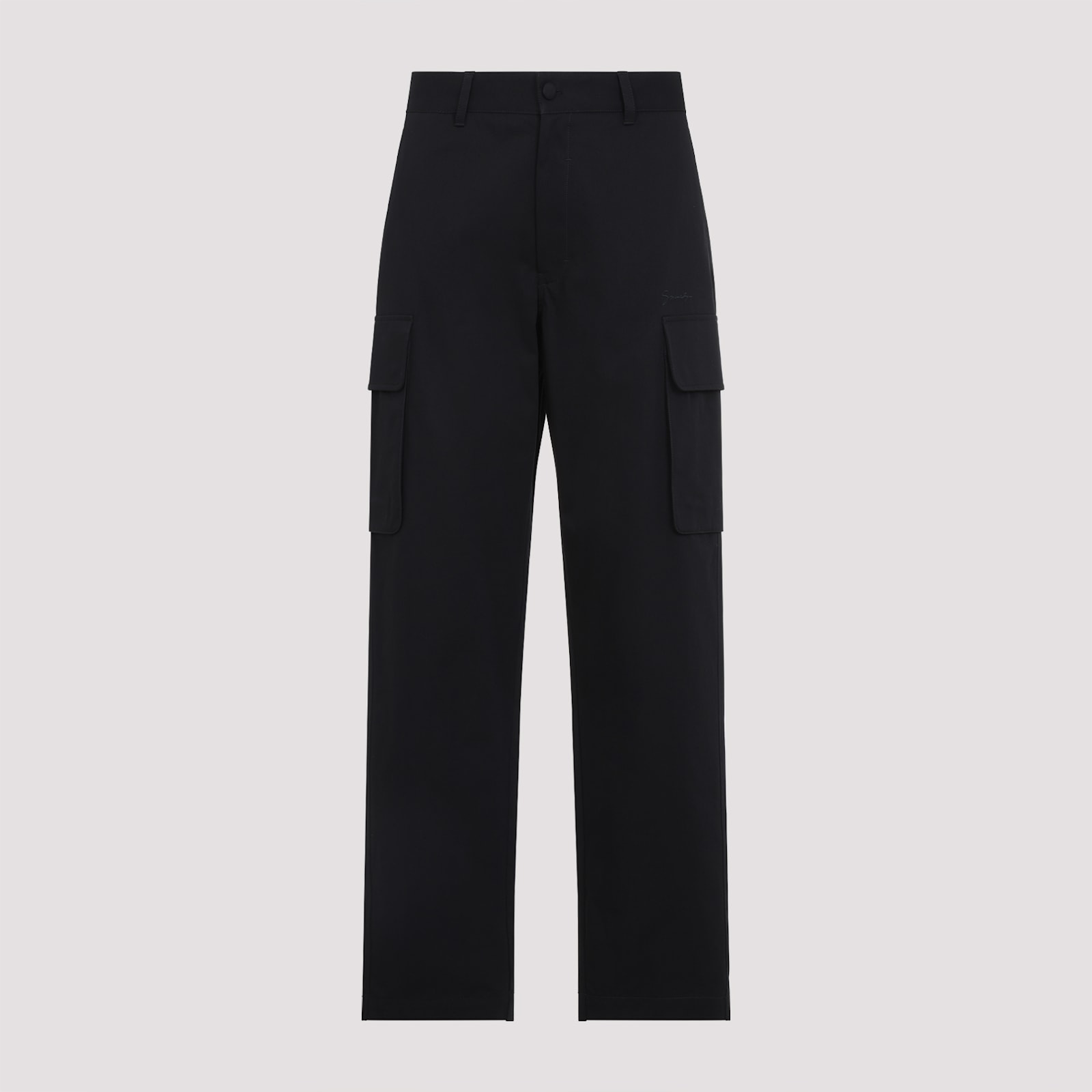 Givenchy Cotton Trousers In Black