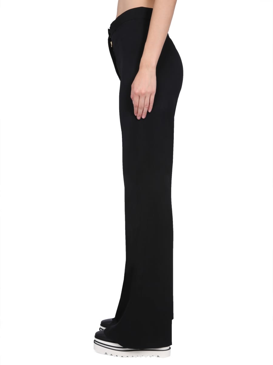 Shop Stella Mccartney Wool Pants In Black