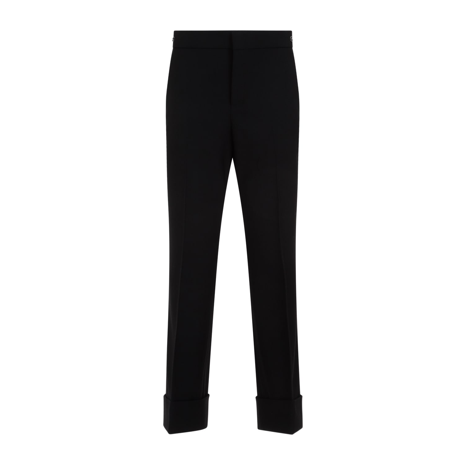 Shop Gucci Black Wool Pants