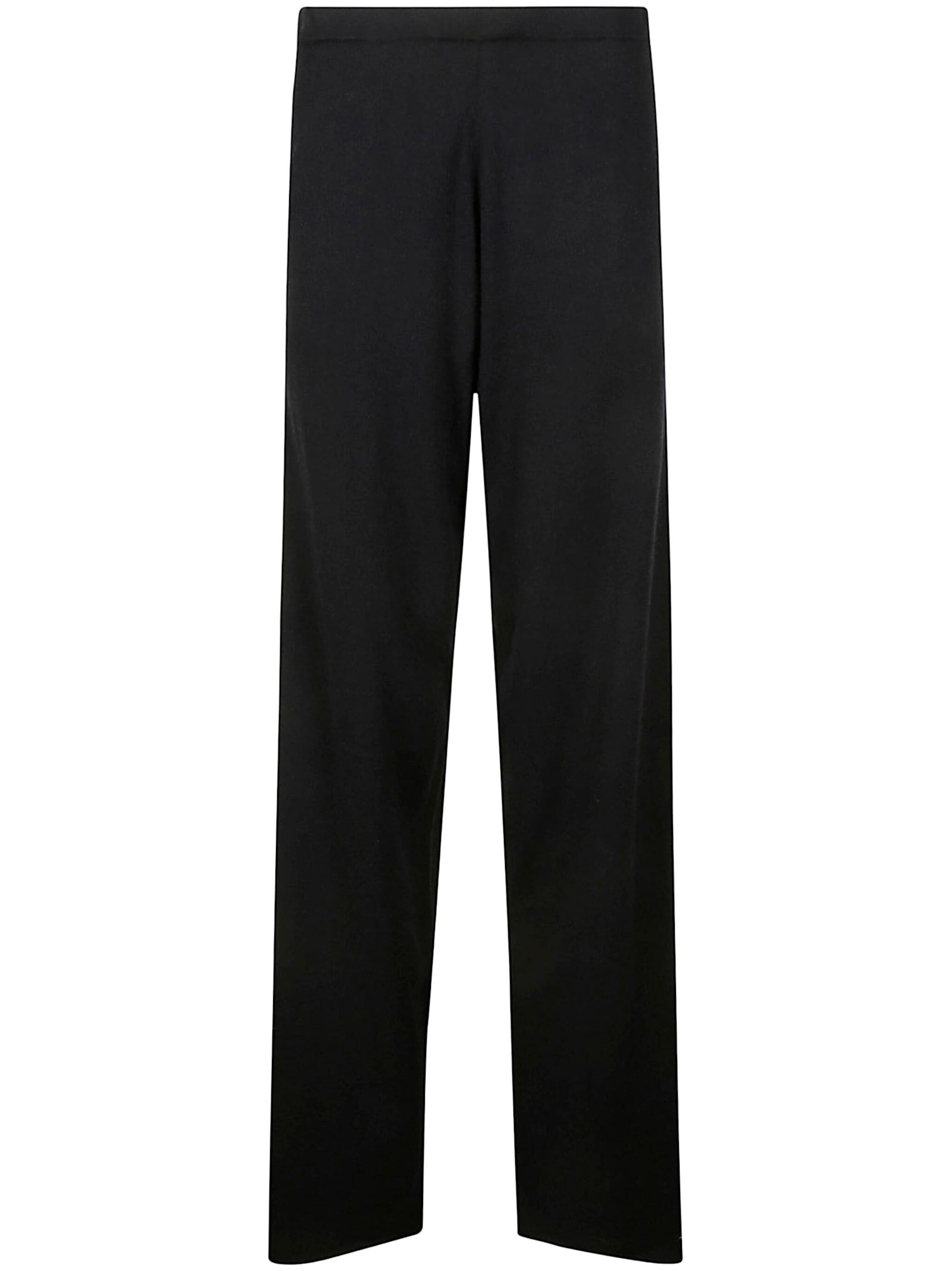 Pantaloni In Cotton Cashmere