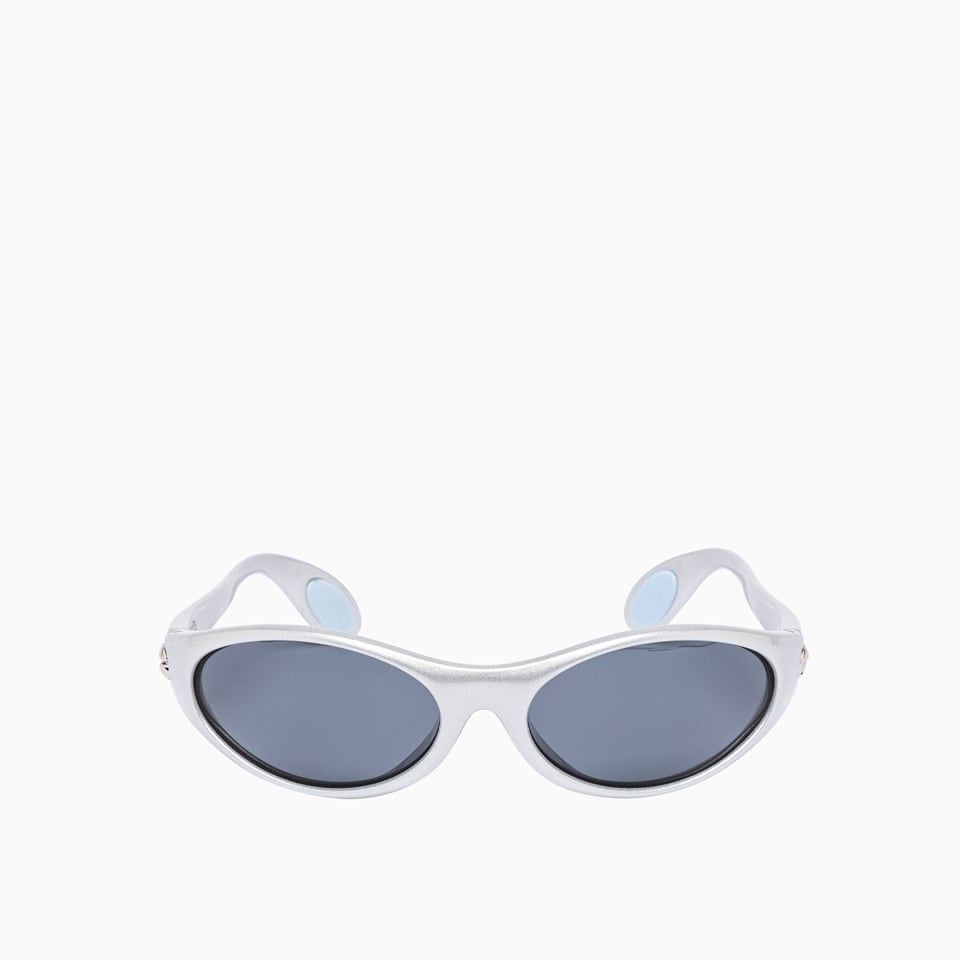 Shop Coperni Cycling Sunglasses In Grey