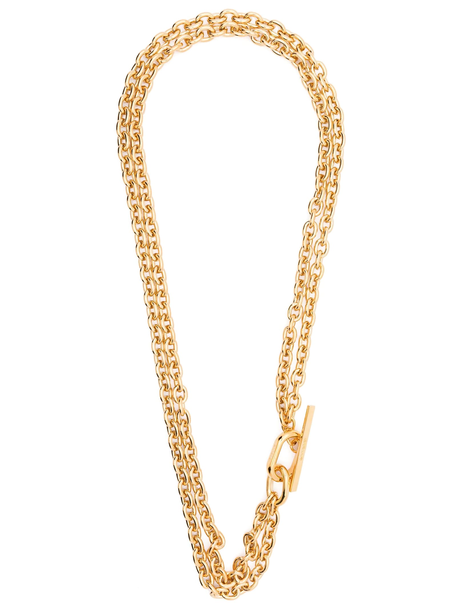 Rabanne Golden Xs Link Necklace In Gold