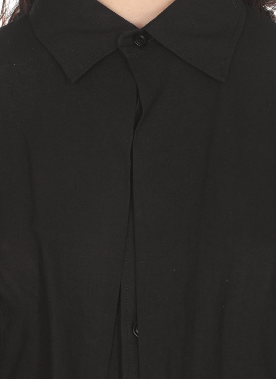 Shop Y's Lines Blend Shirt In Black