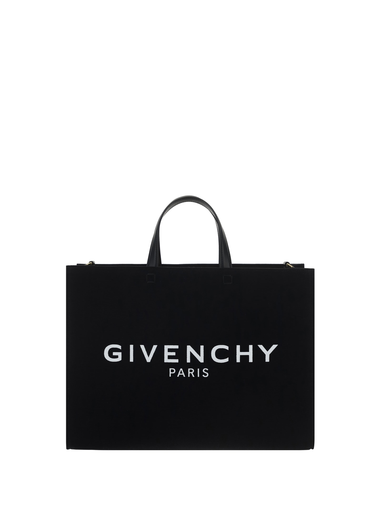 Shop Givenchy G-tote Handbag In Black