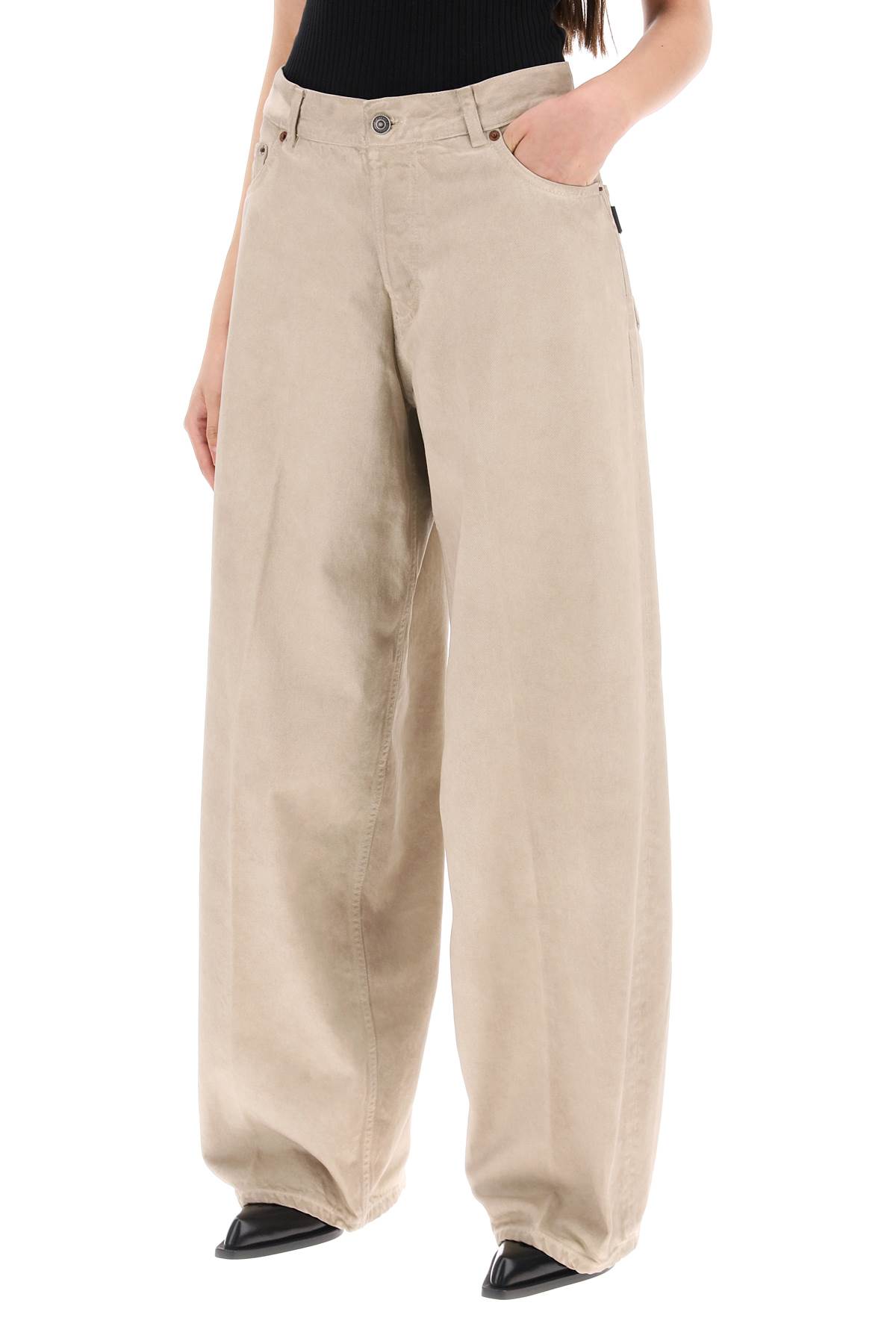 Shop Haikure Bethany Napoli Jeans Collection In Beige (beige)