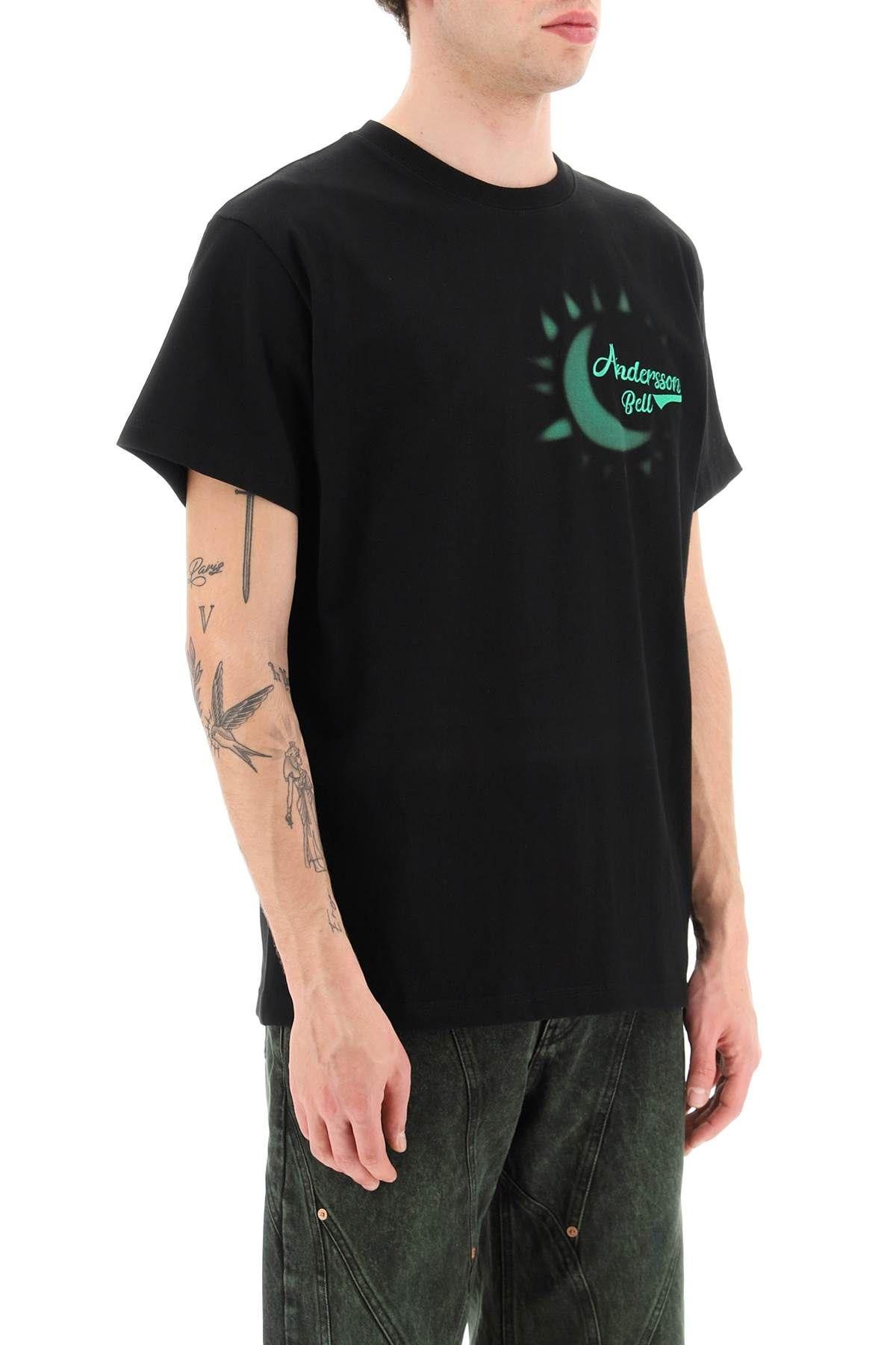 ANDERSSON BELL EMBROIDERED LOGO T-SHIRT