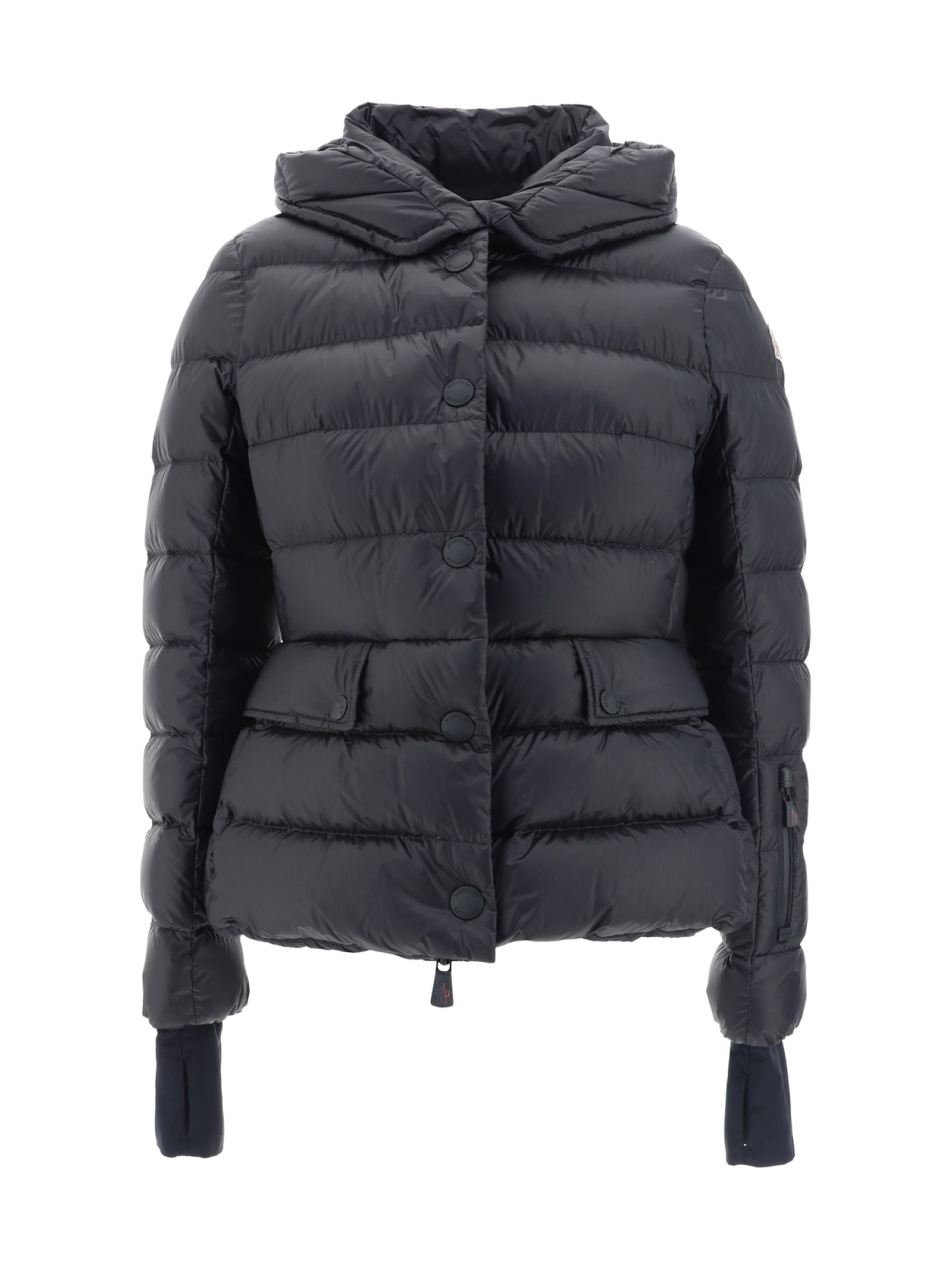 Shop Moncler Armoniques Down Jacket In Black