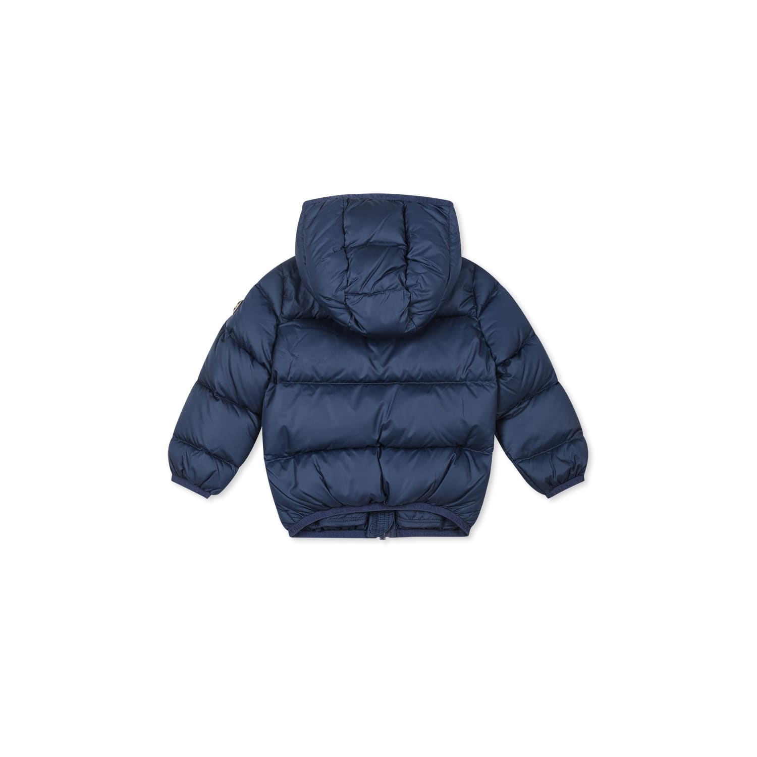 Colmar Blue Down Jacket For Baby Boy With Logo In Blue