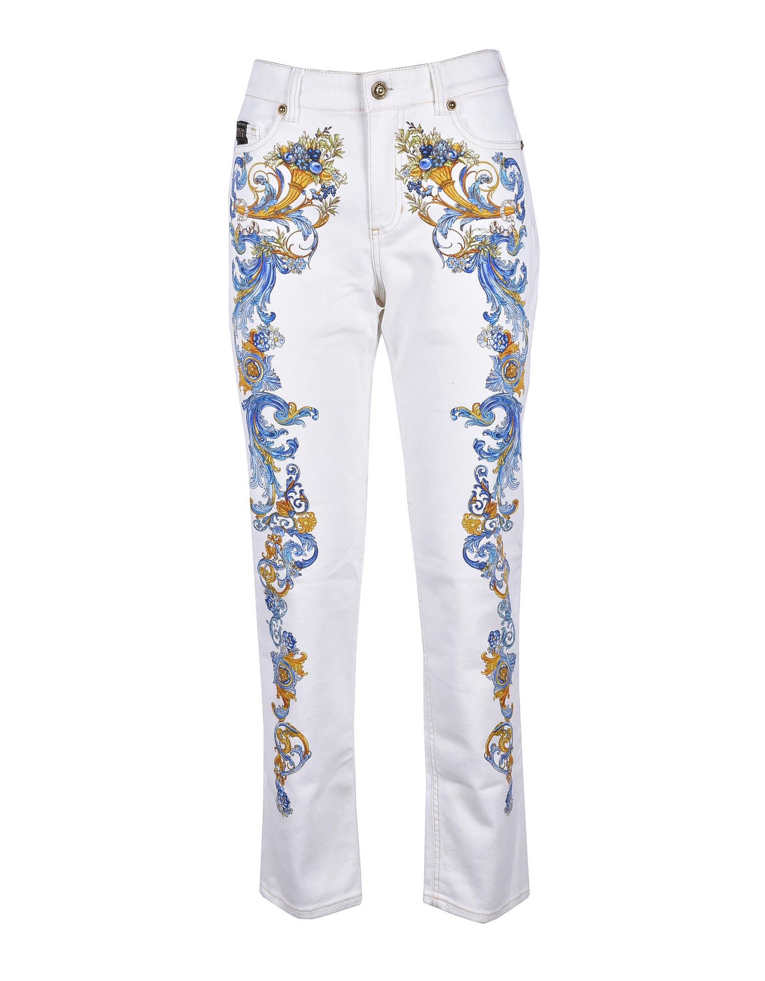 Versace Jeans Couture Womens White Jeans