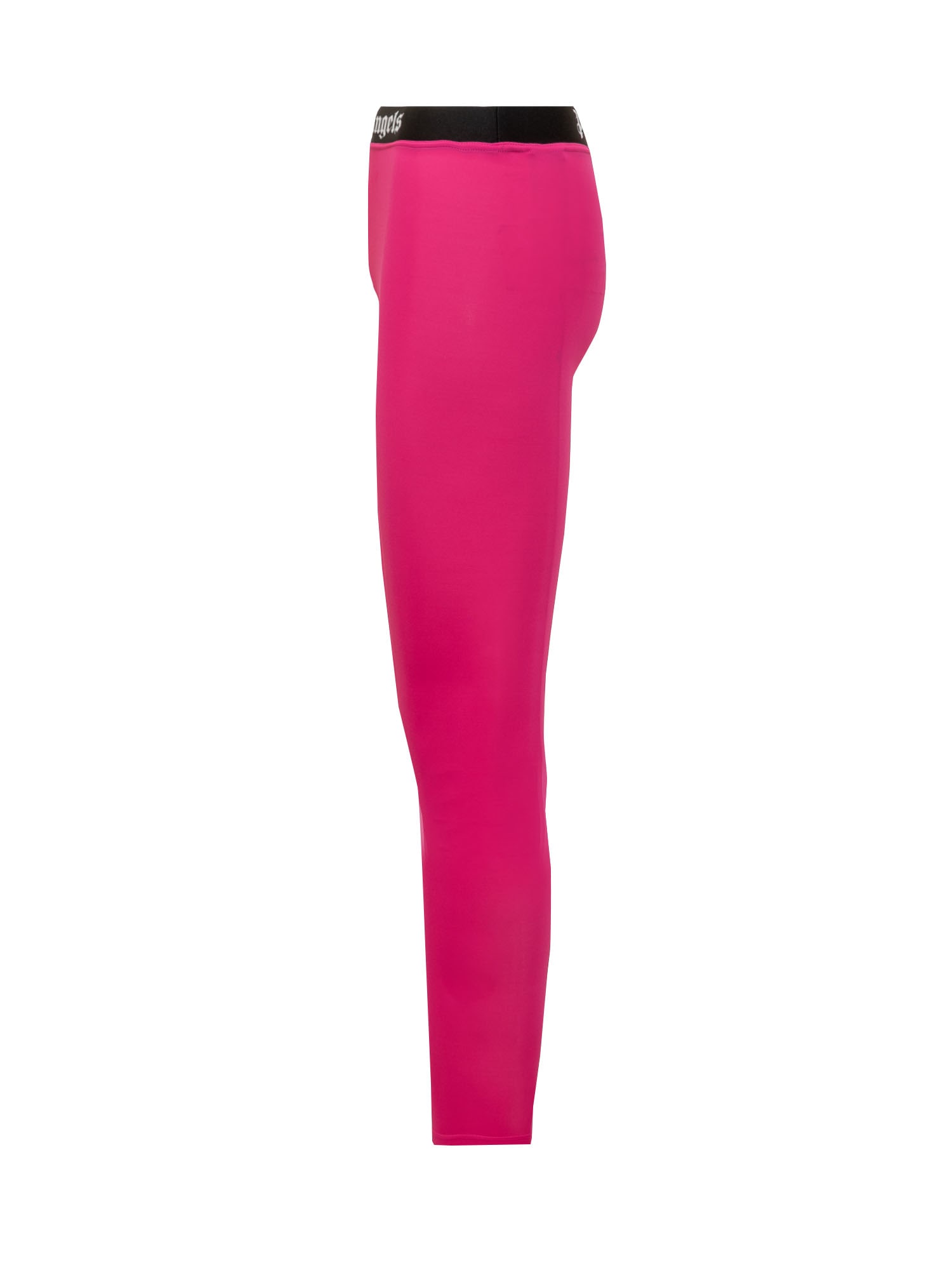 Shop Palm Angels Leggins In Fuchsia Black