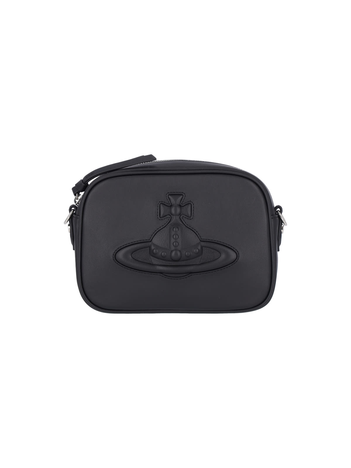 Shop Vivienne Westwood Anna Camera Shoulder Bag In Black