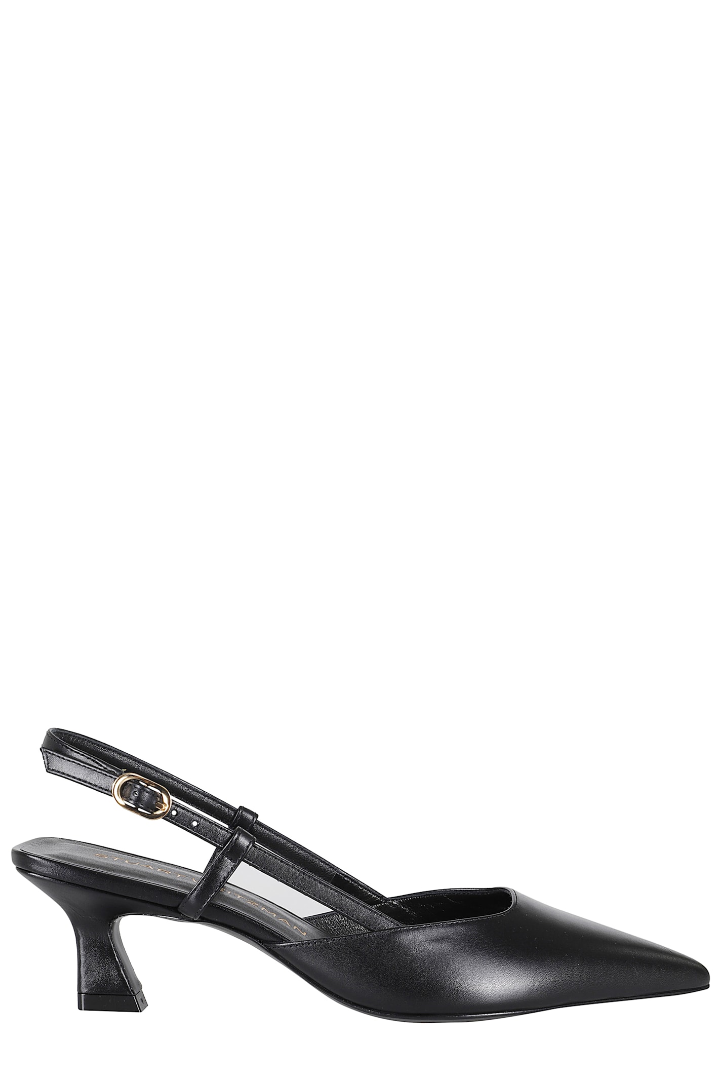 Stuart Weitzman Vinnie 50 Slingback In Black