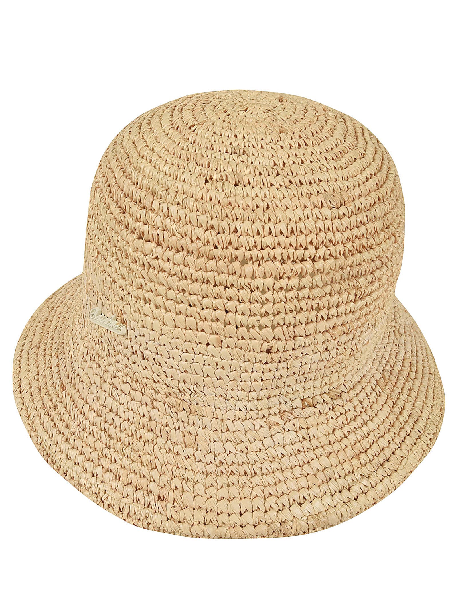 Shop Borsalino Rafia Crochet Bucket Hat In 7140