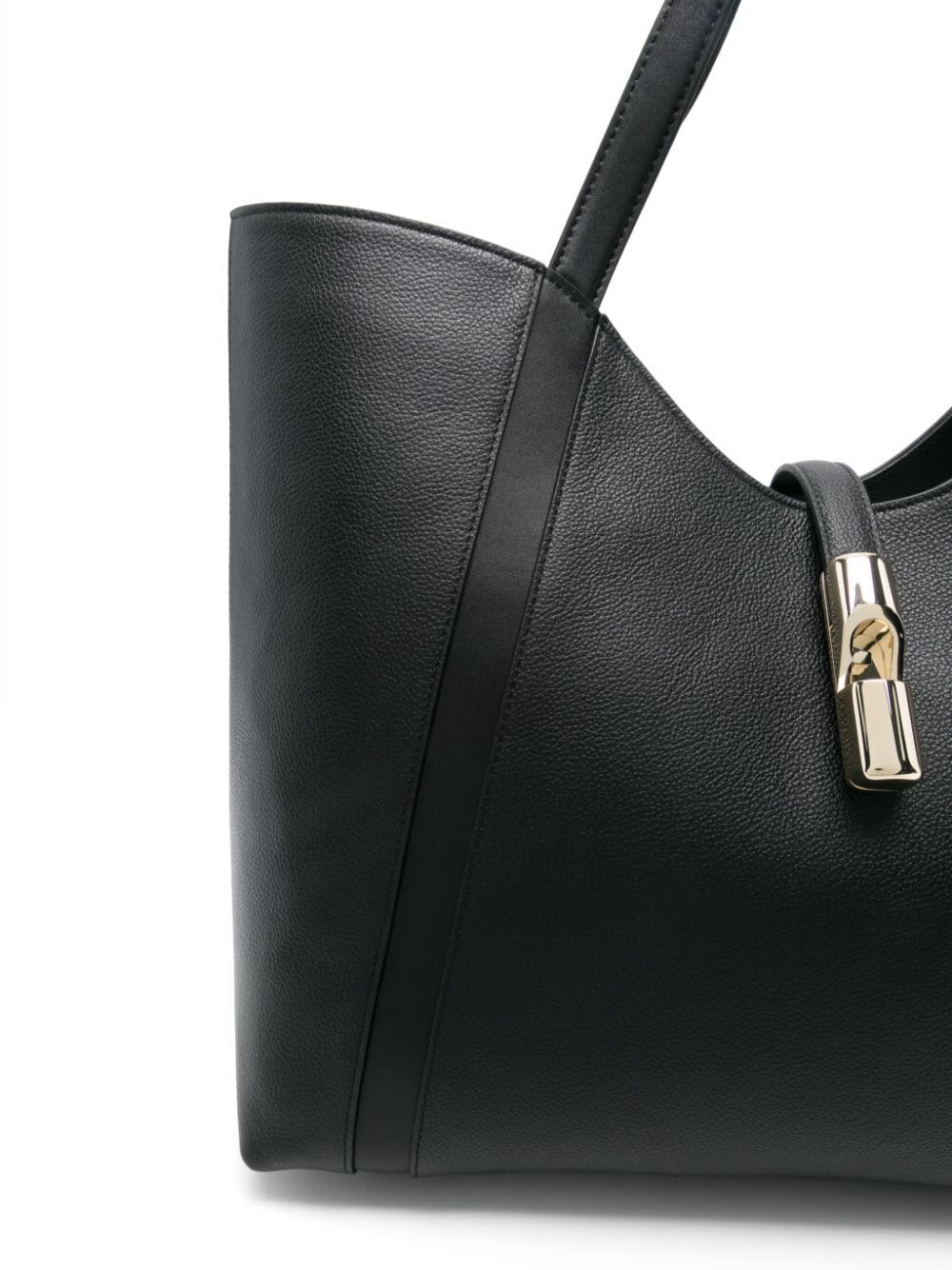 Shop Furla Goccia Xl Hobo In Black