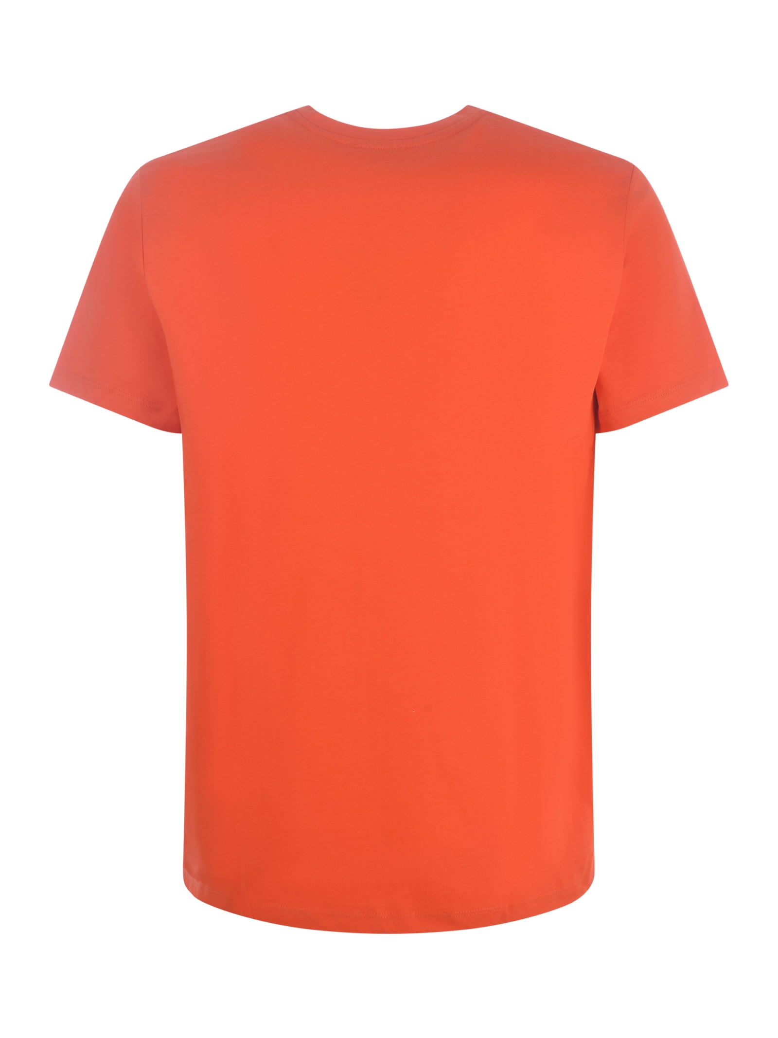Shop Apc T-shirt A.p.c. In Cotton In Orange