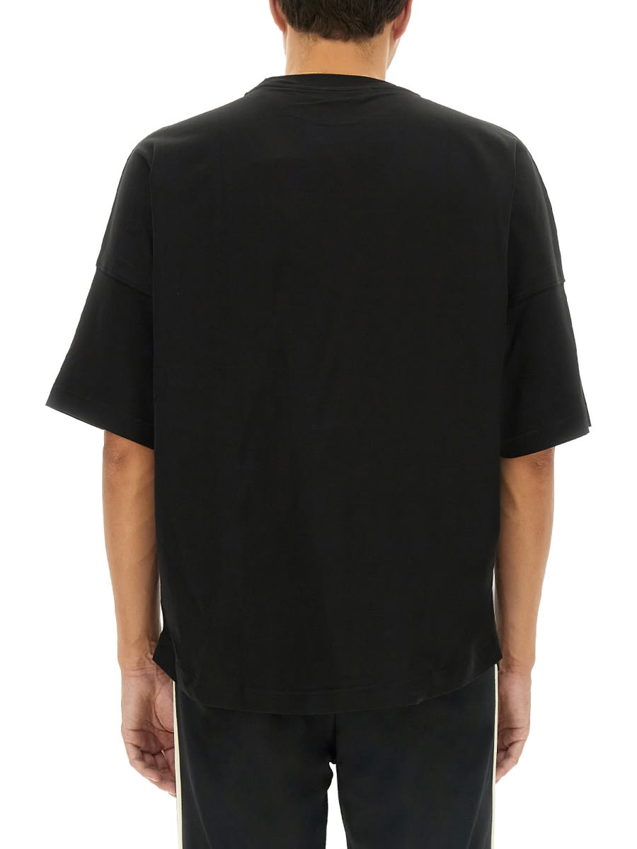 Shop Palm Angels Bear T-shirt In Black